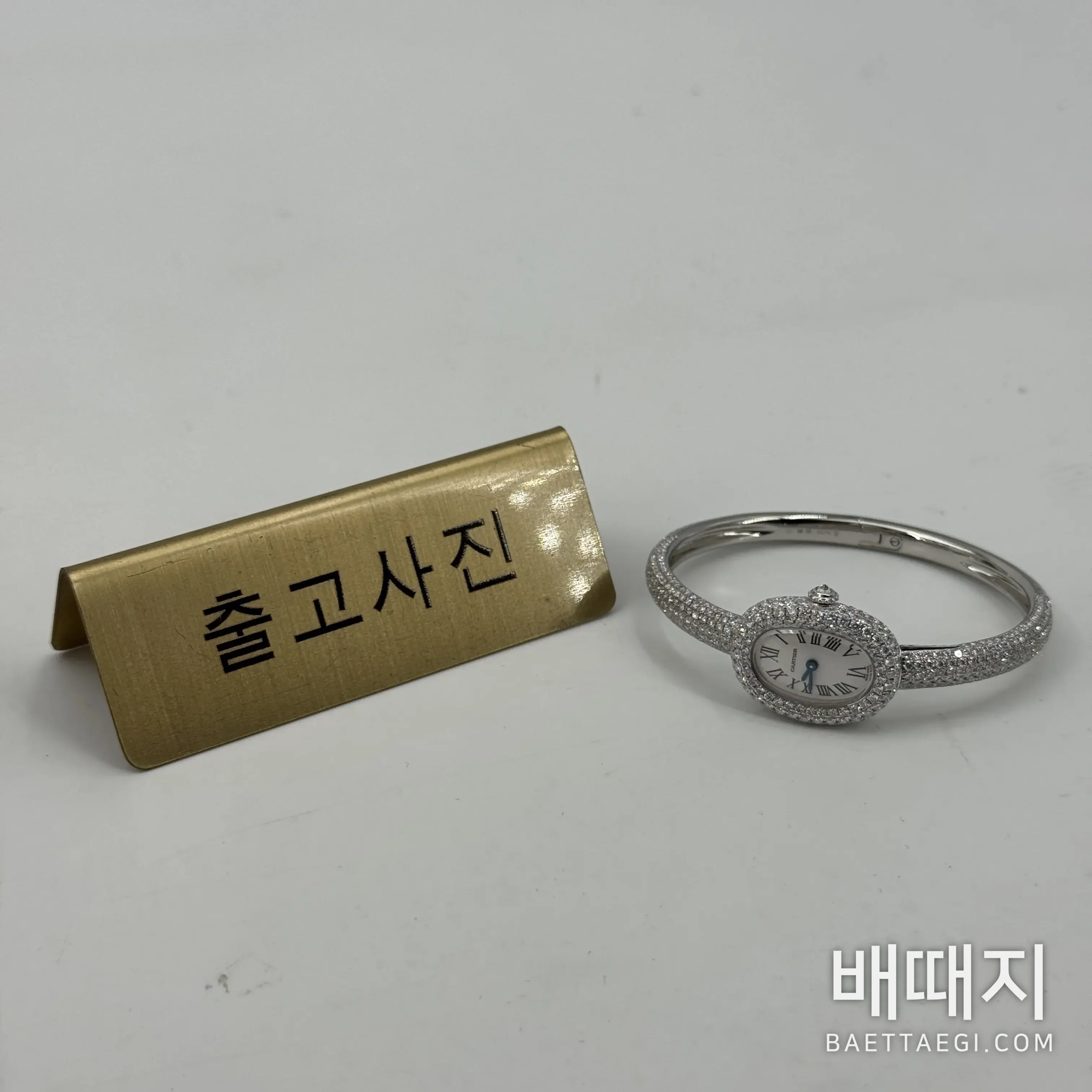 까르띠에 베누아 뱅글 시계 BBA공장 검수사진 1
