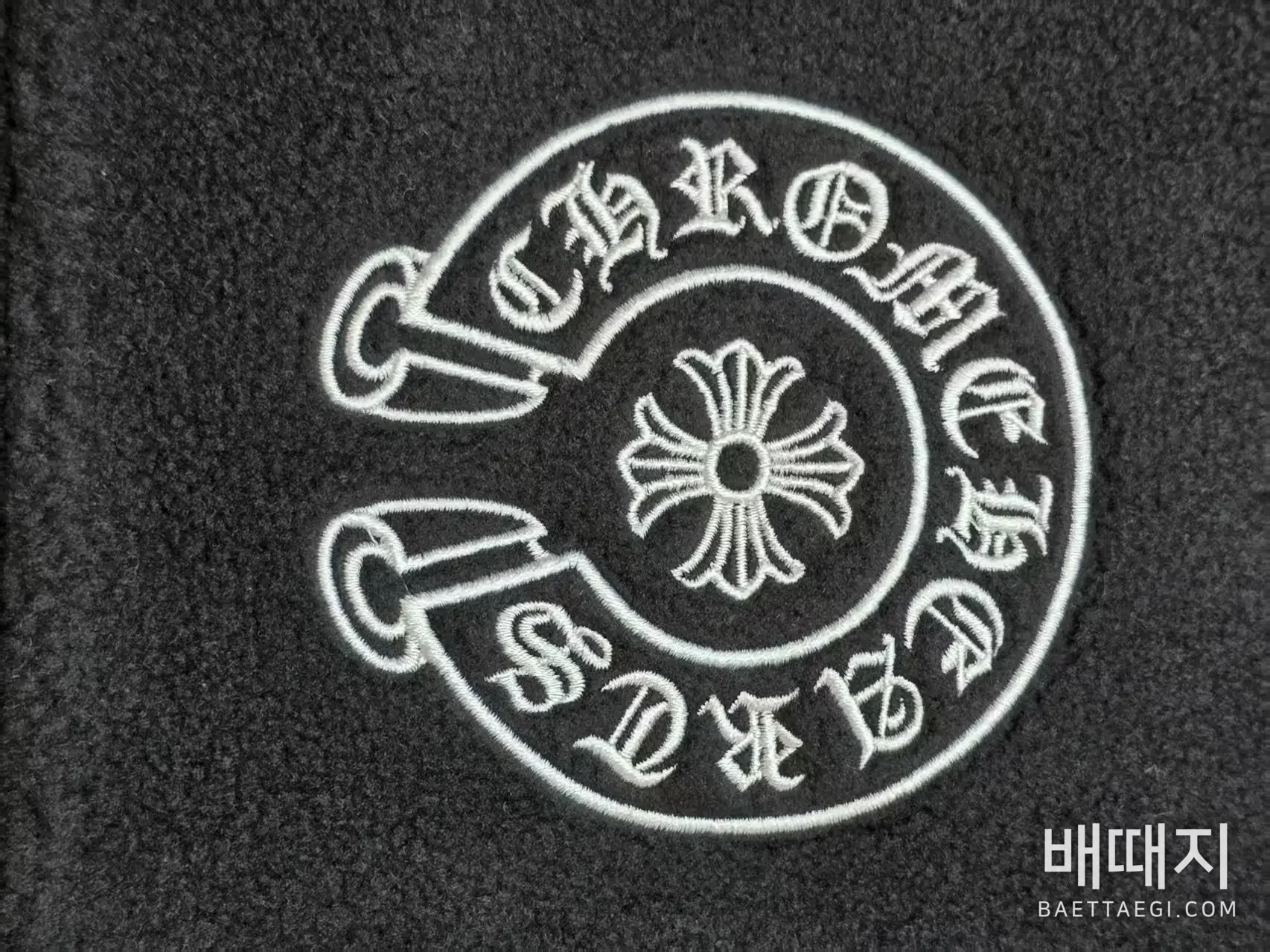 크롬하츠 플리스 집업 스탠드카라 긴팔 스웨트셔츠 검수사진 5