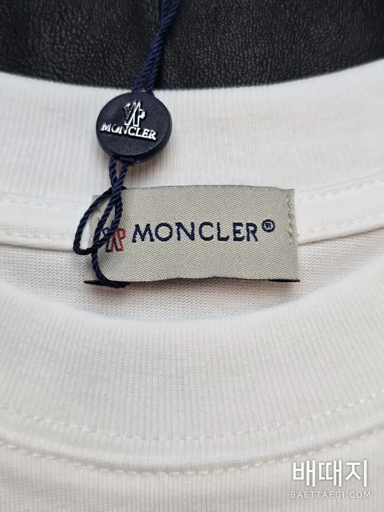 몽클레르 여성 크루넥 반팔 티셔츠 검수사진 5