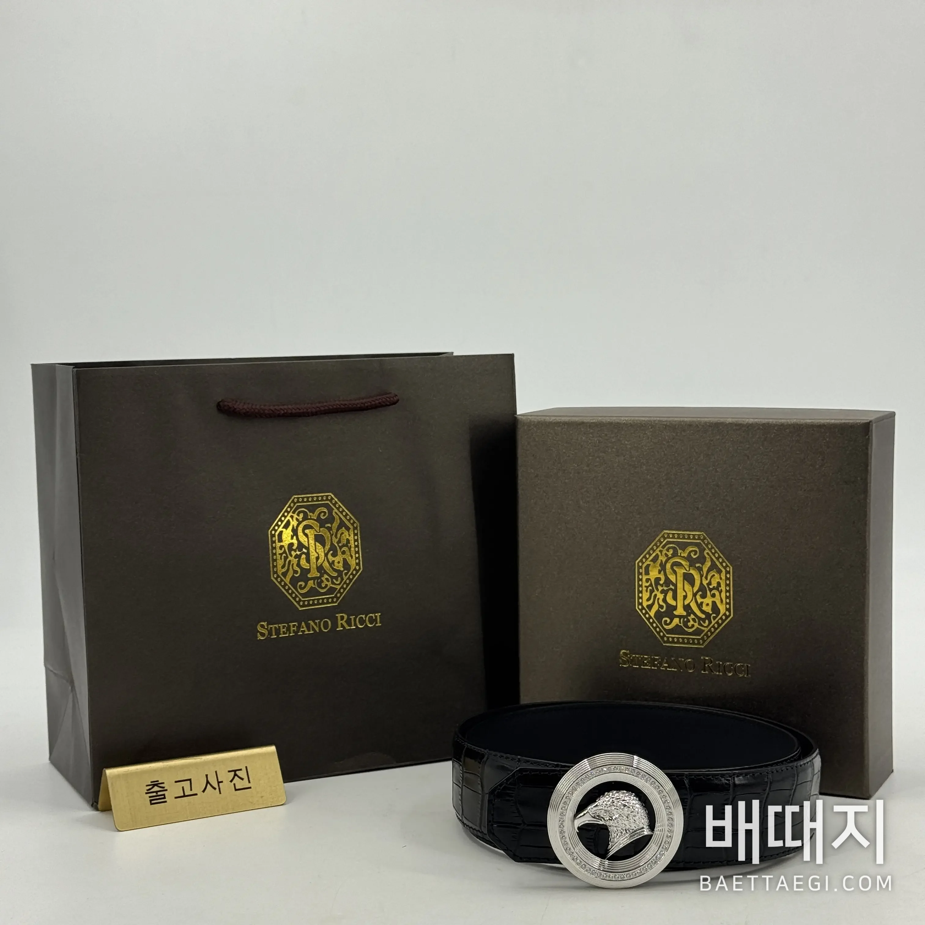 스테파노리치 이글헤드 가죽 벨트 38mm 검수사진 1