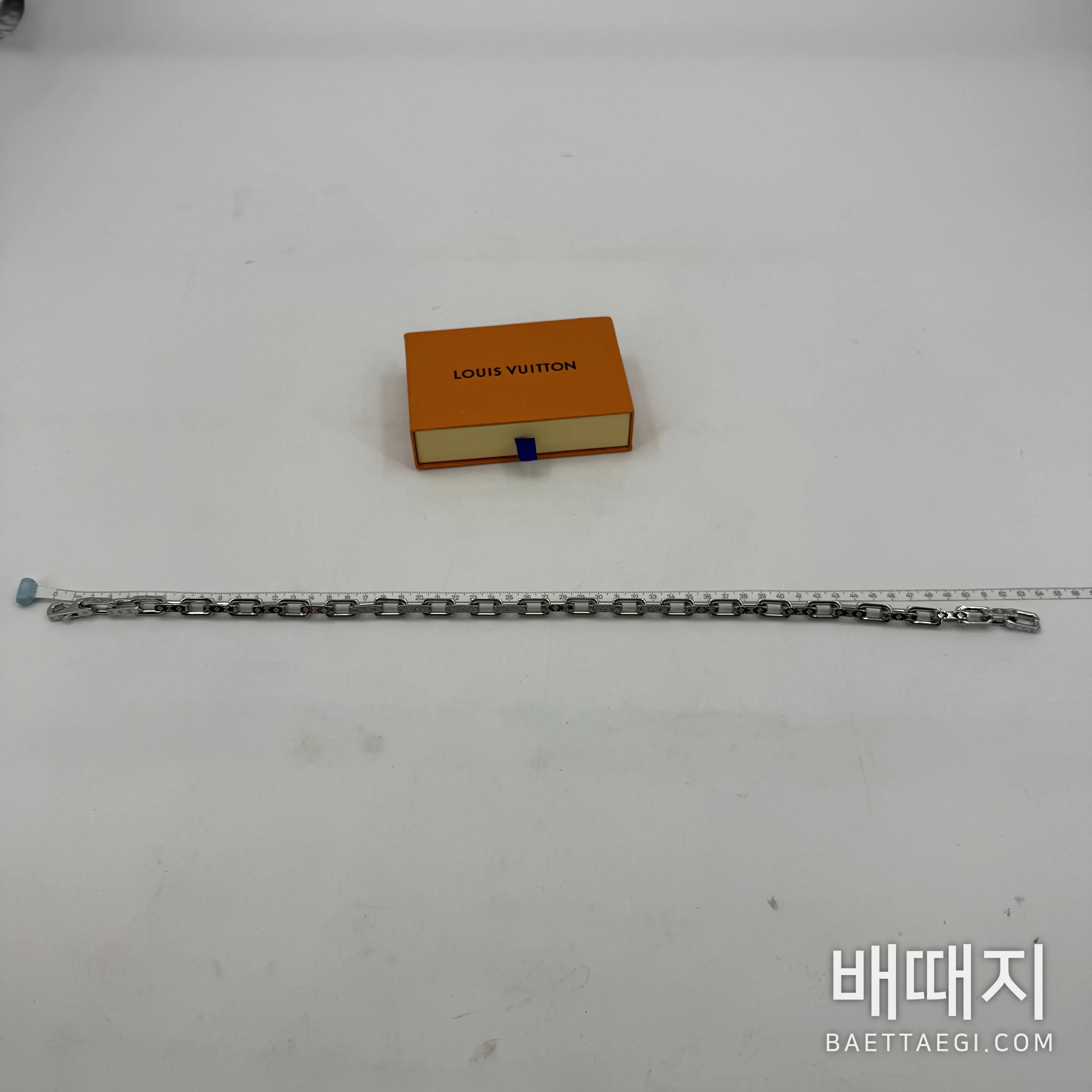 루이비통 레인보우 실버 모노그램 목걸이 64037 검수사진 7