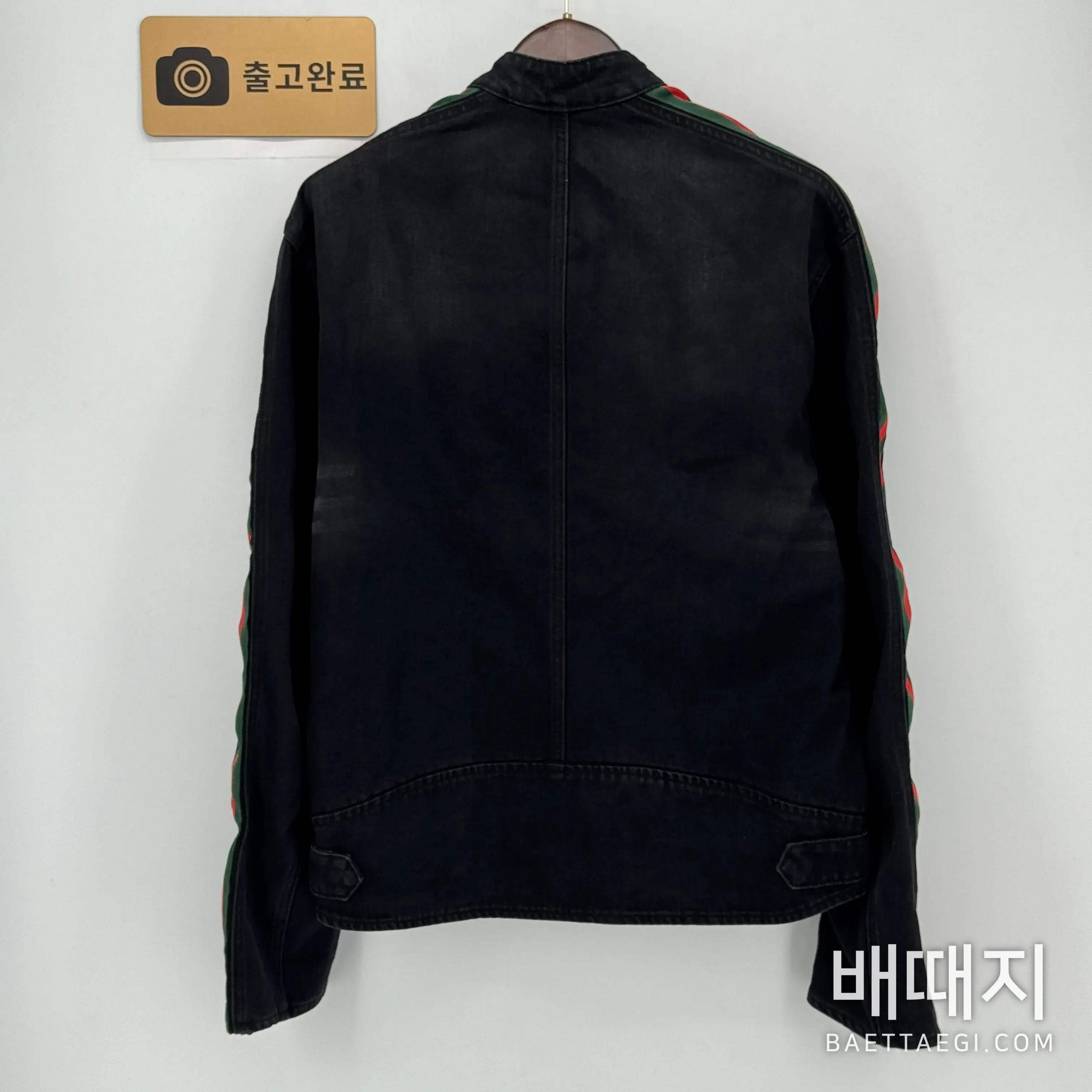 구찌 남성 데님 자켓 검수사진 5