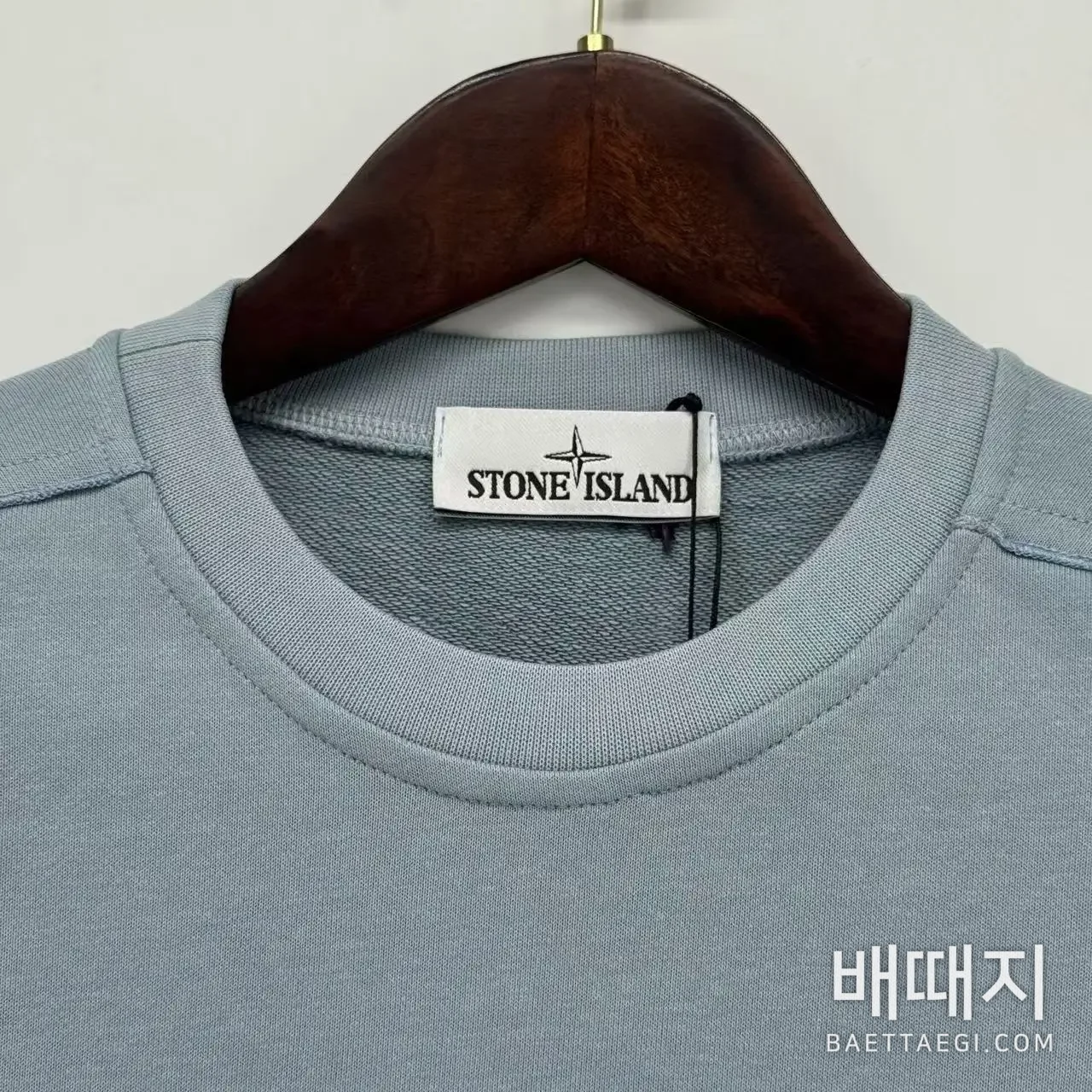 스톤아일랜드 스톤 아일랜드 오가닉 코튼 플리스 크루넥 스웨트셔츠 검수사진 2