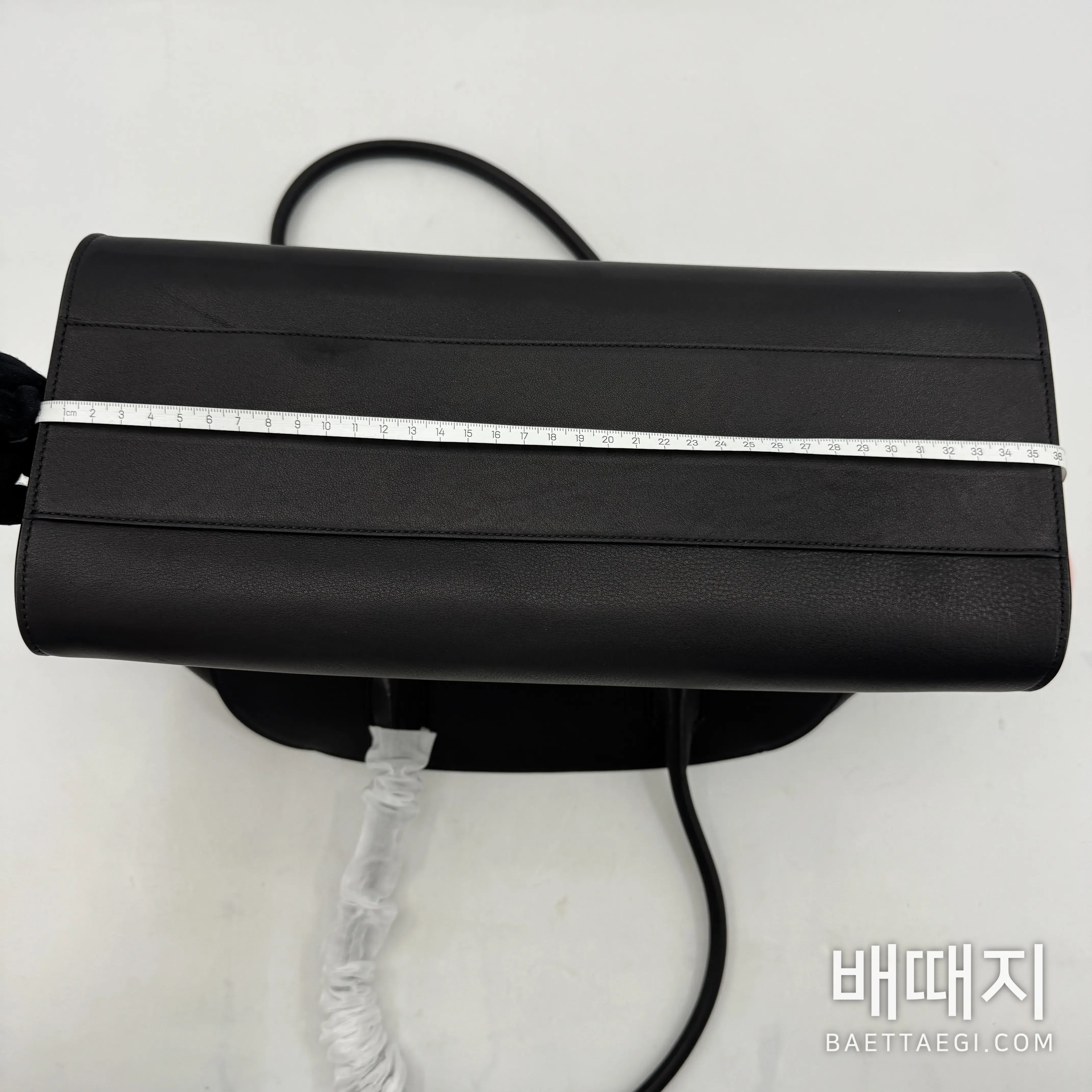 더로우 머니 14 인치 PU 가죽 가방 75302 검수사진 19