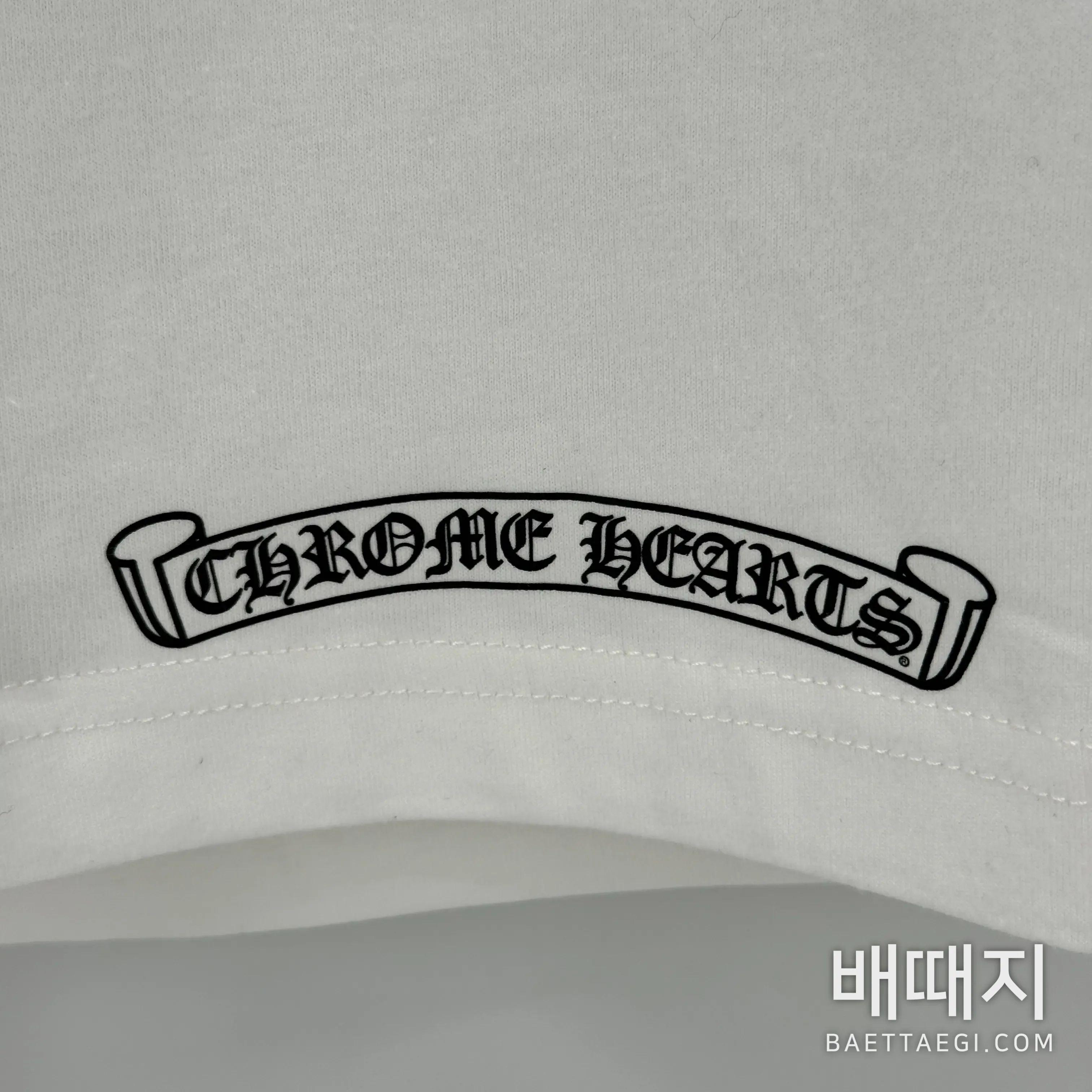 크롬하츠 크로스 프린트 헤비웨이트 긴팔 티셔츠 10949 검수사진 7