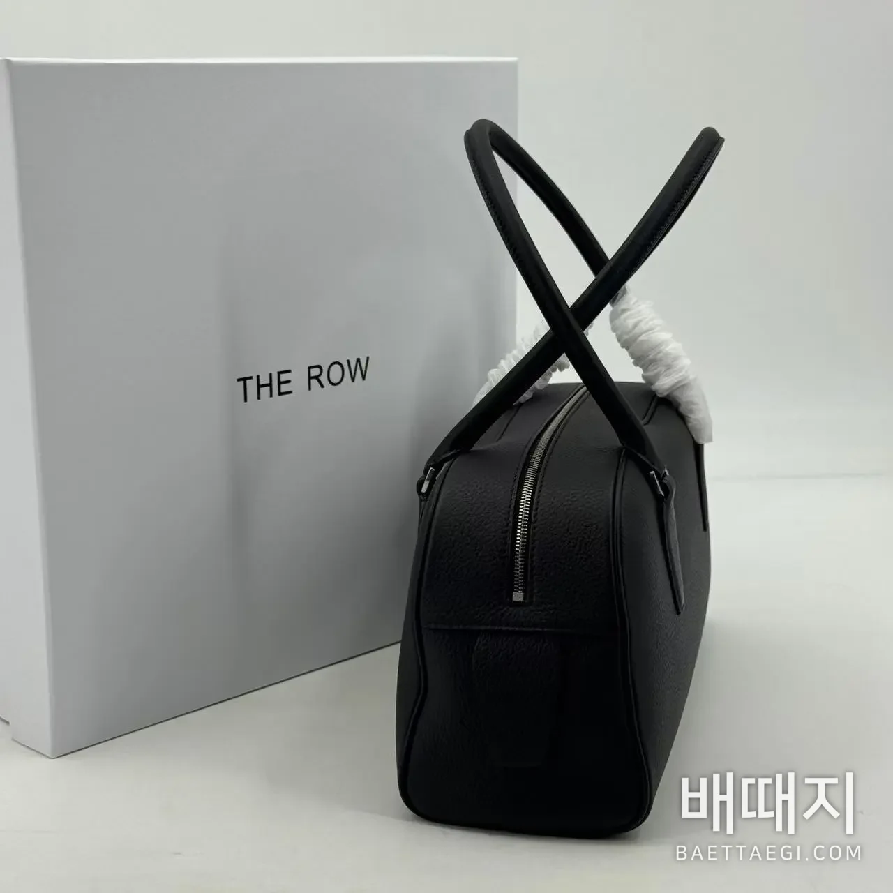 더로우 크레인 가죽 롱 핸들 가방 검수사진 3