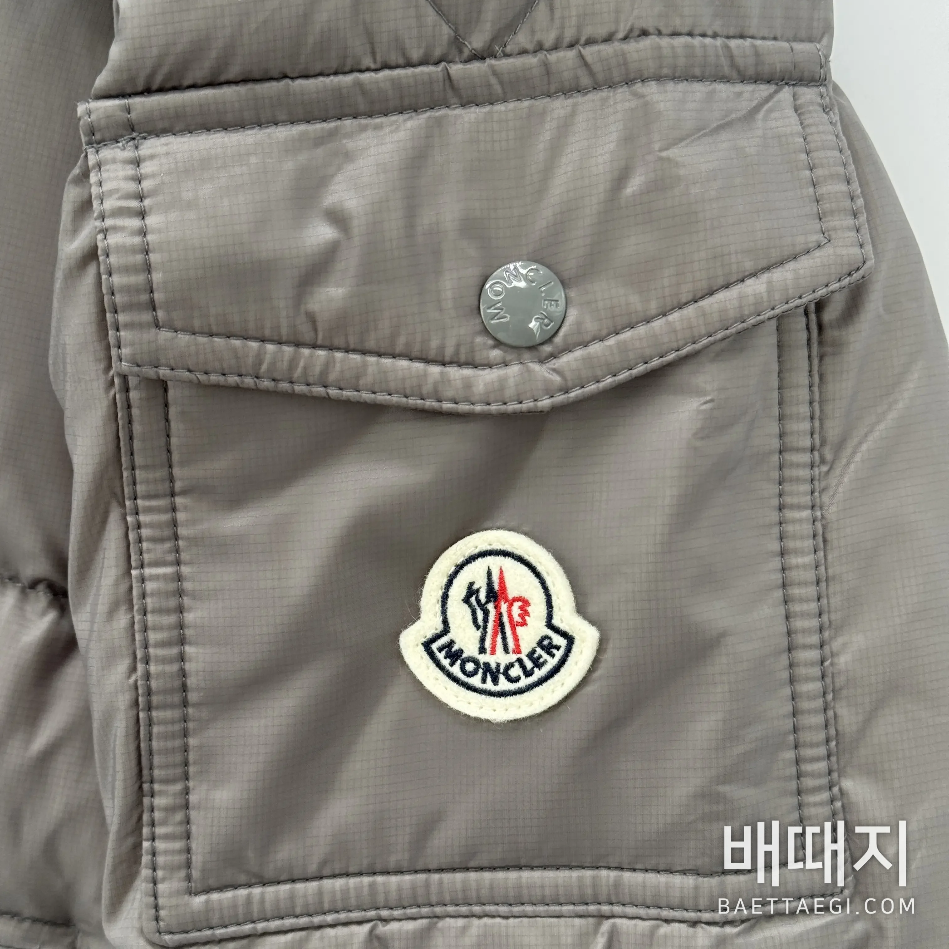 몽클레르 쿠예르 후드 패딩 재킷 남성 검수사진 4