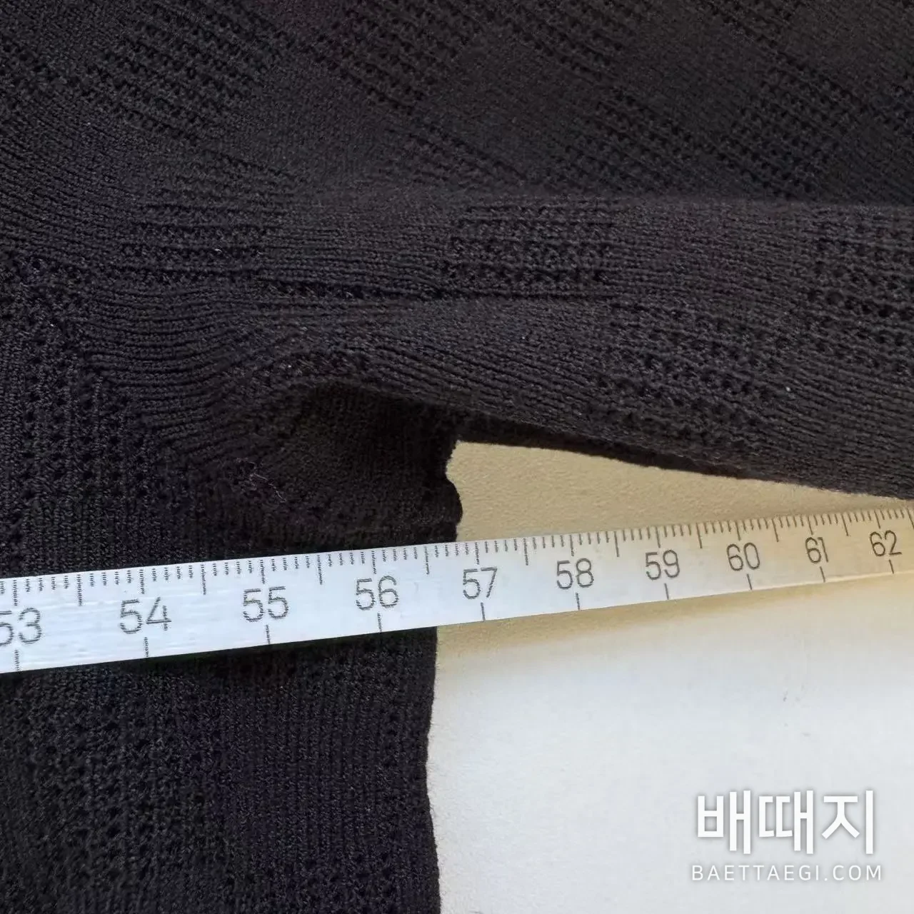 루이비통 울 체커보드 반팔 니트 156665 검수사진 8