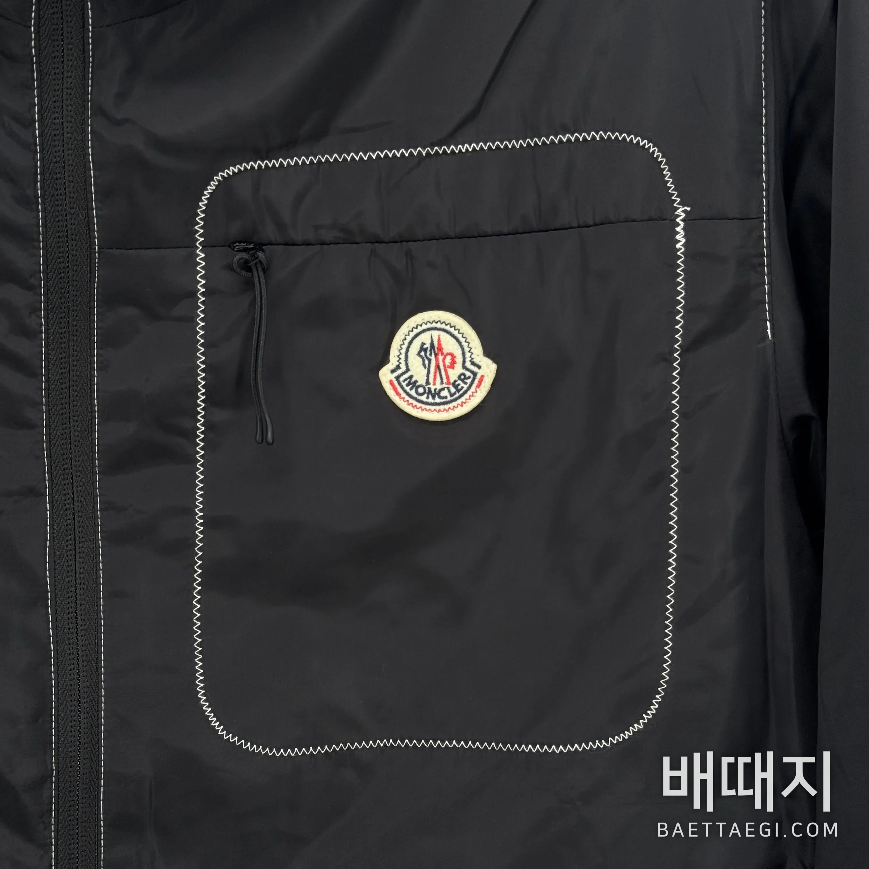 몽클레르 후드 경량 퀼팅 남성 자켓 169520 검수사진 5