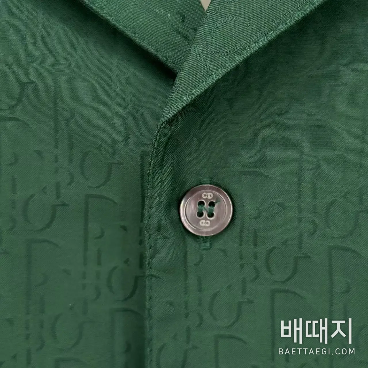 디올 실크 반팔세트 검수사진 2