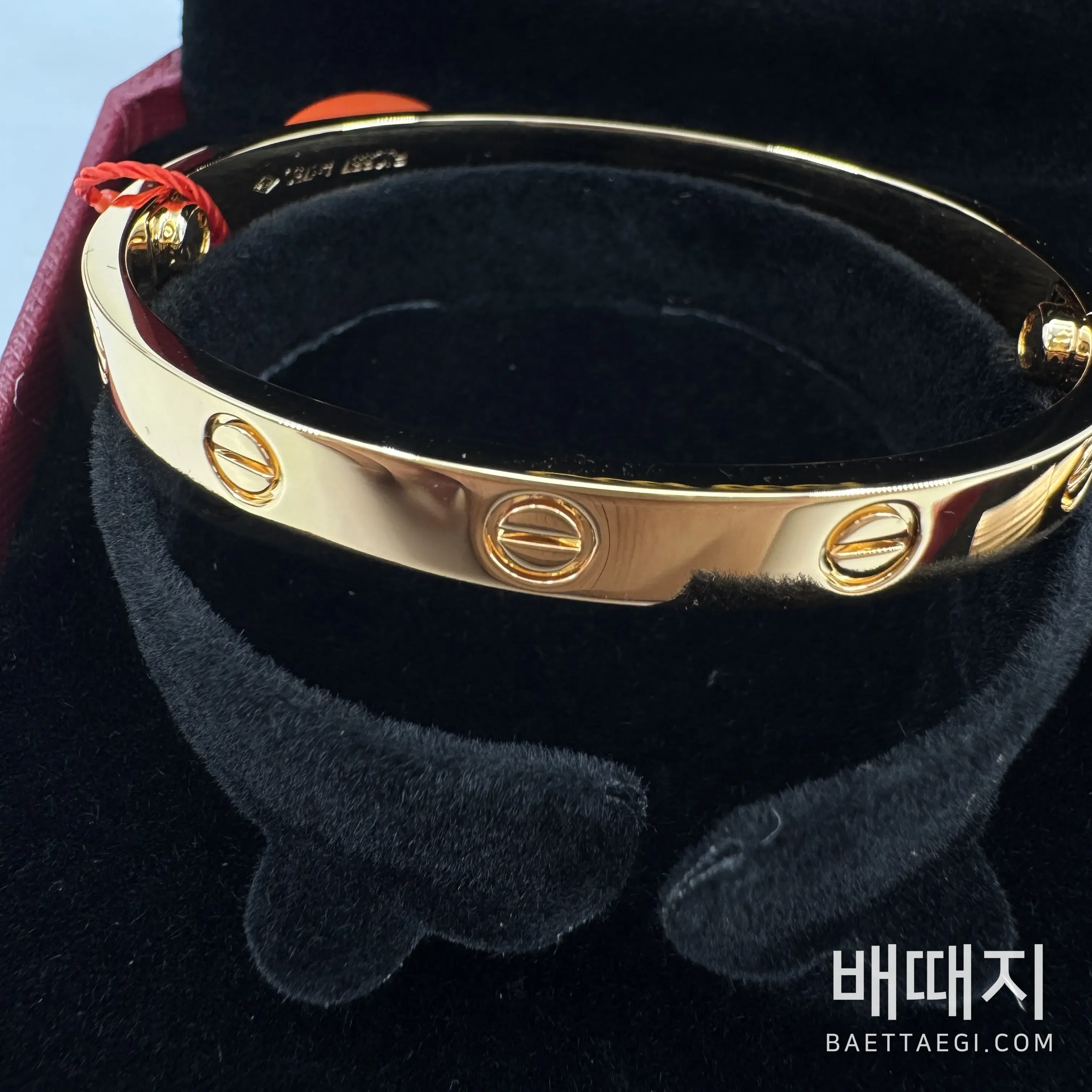 까르띠에 팔찌 59567 Cartier Bracelet 검수사진 3