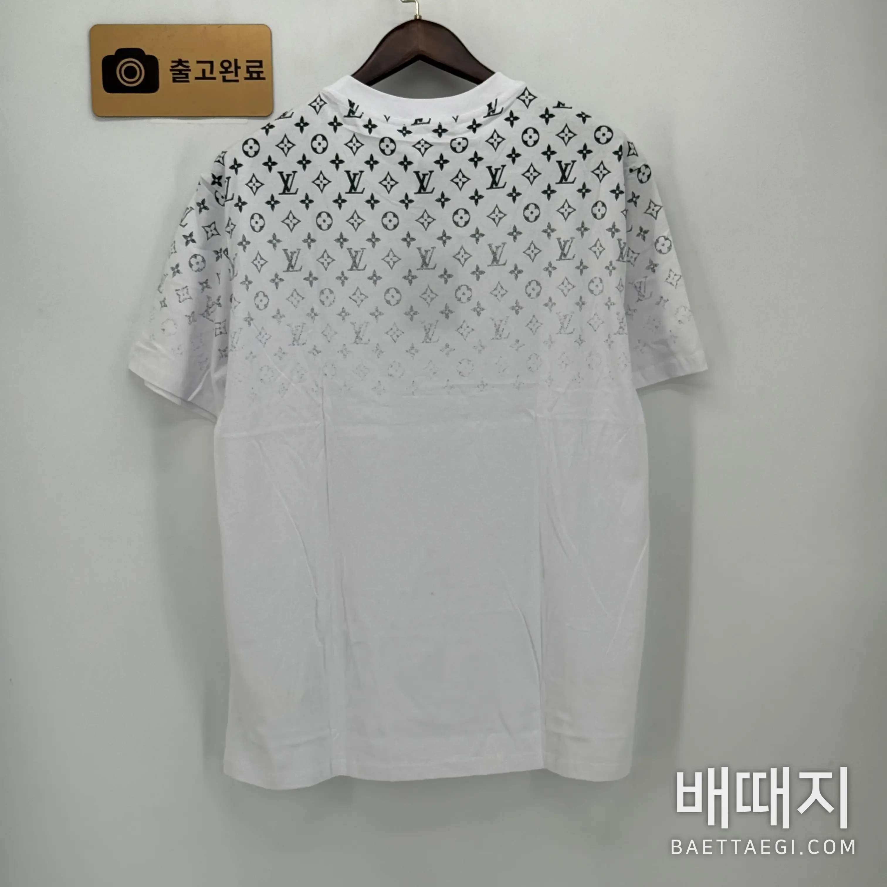 루이비통 그라데이션 코튼 남성 반팔 티셔츠 129773 검수사진 6