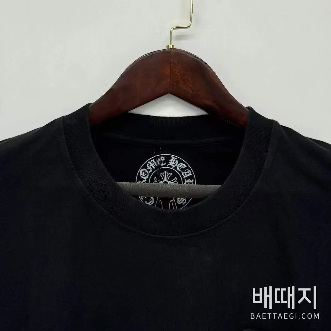 크롬하츠 남성 반팔 티셔츠 검수사진 2