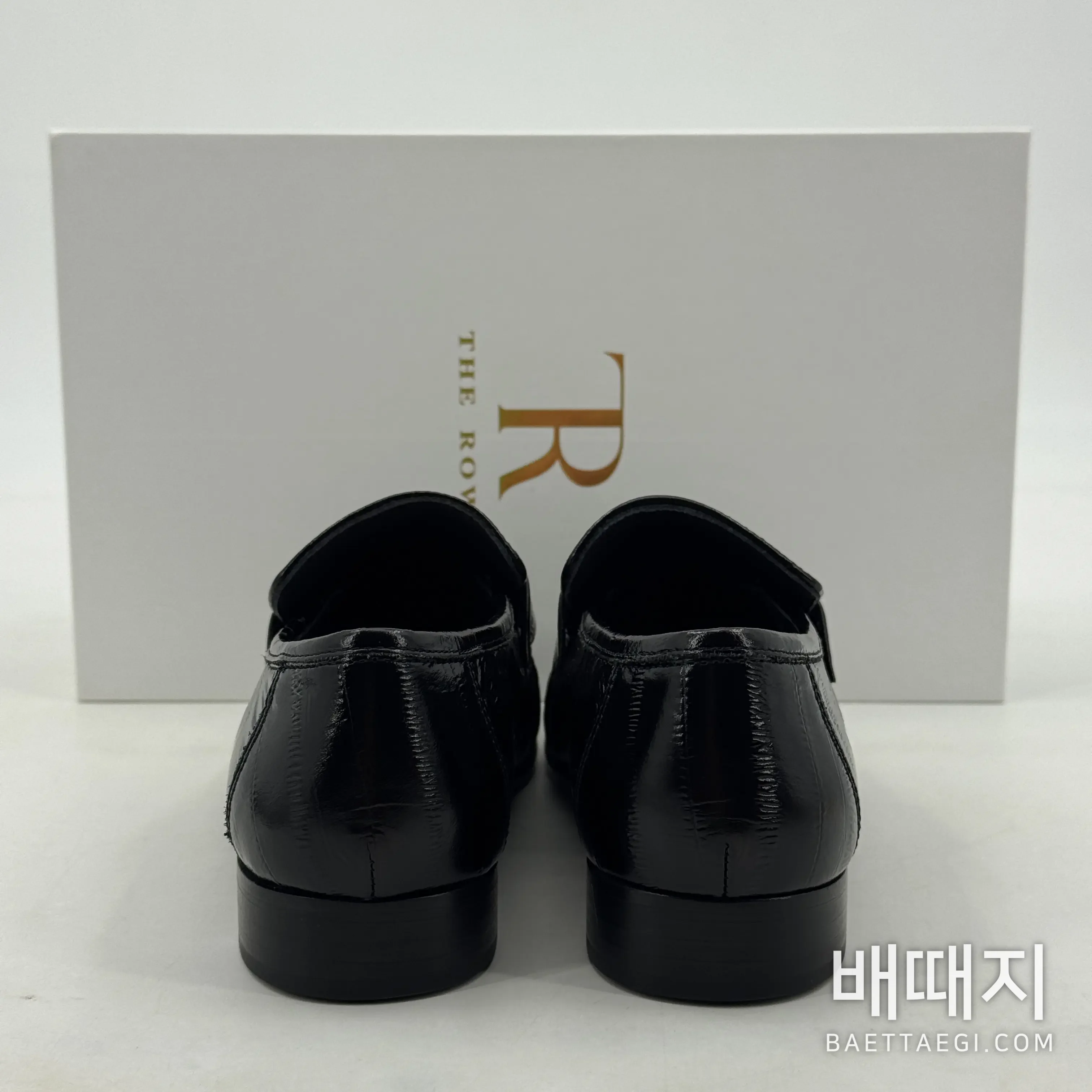 더로우 장어 무늬 양가죽 로퍼 검수사진 3