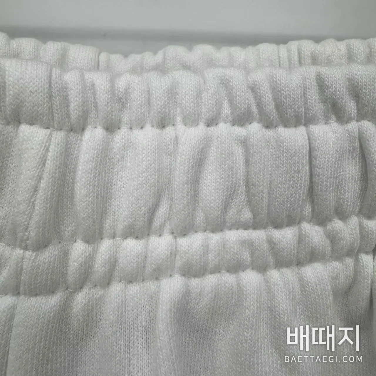 발렌시아가 원형 자수 코튼 반바지 남녀공용 검수사진 5