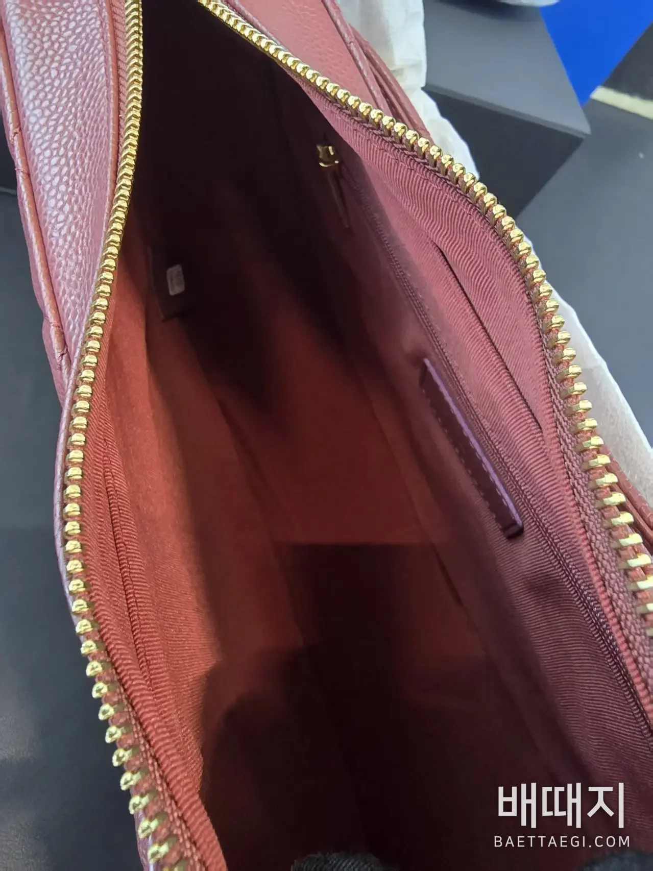 샤넬 핑크 가방 33827 검수사진 11