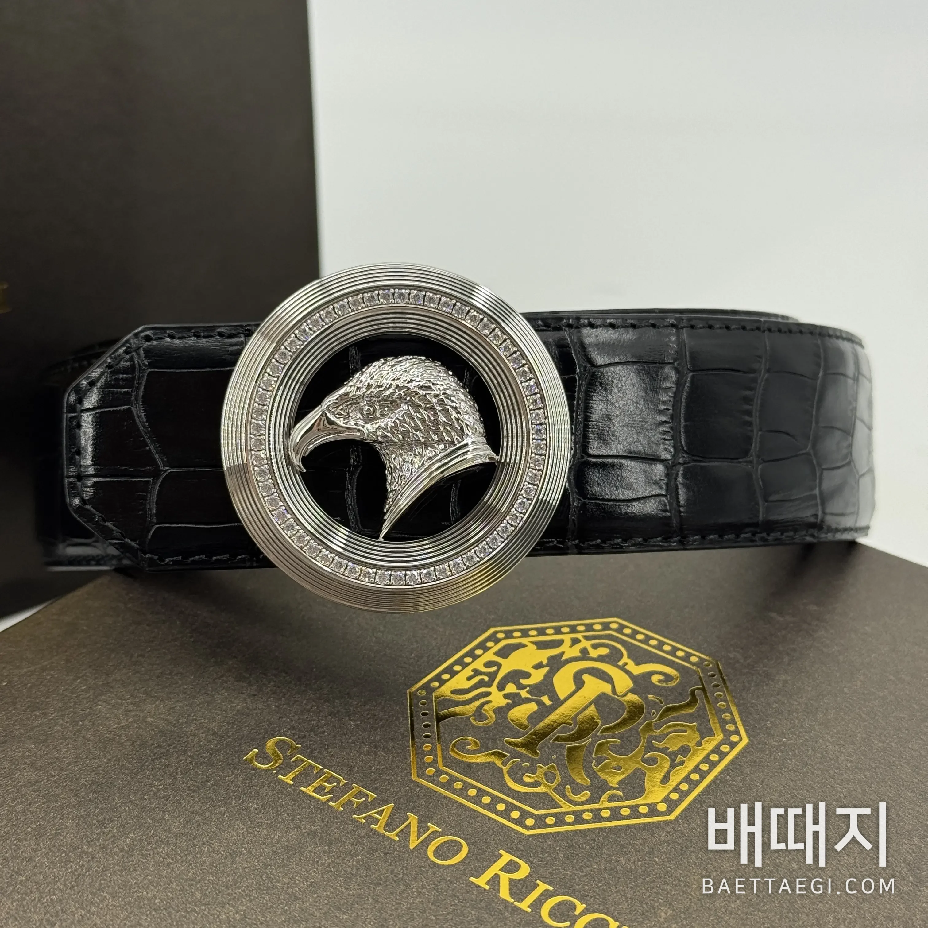 스테파노리치 이글헤드 가죽 벨트 38mm 검수사진 3