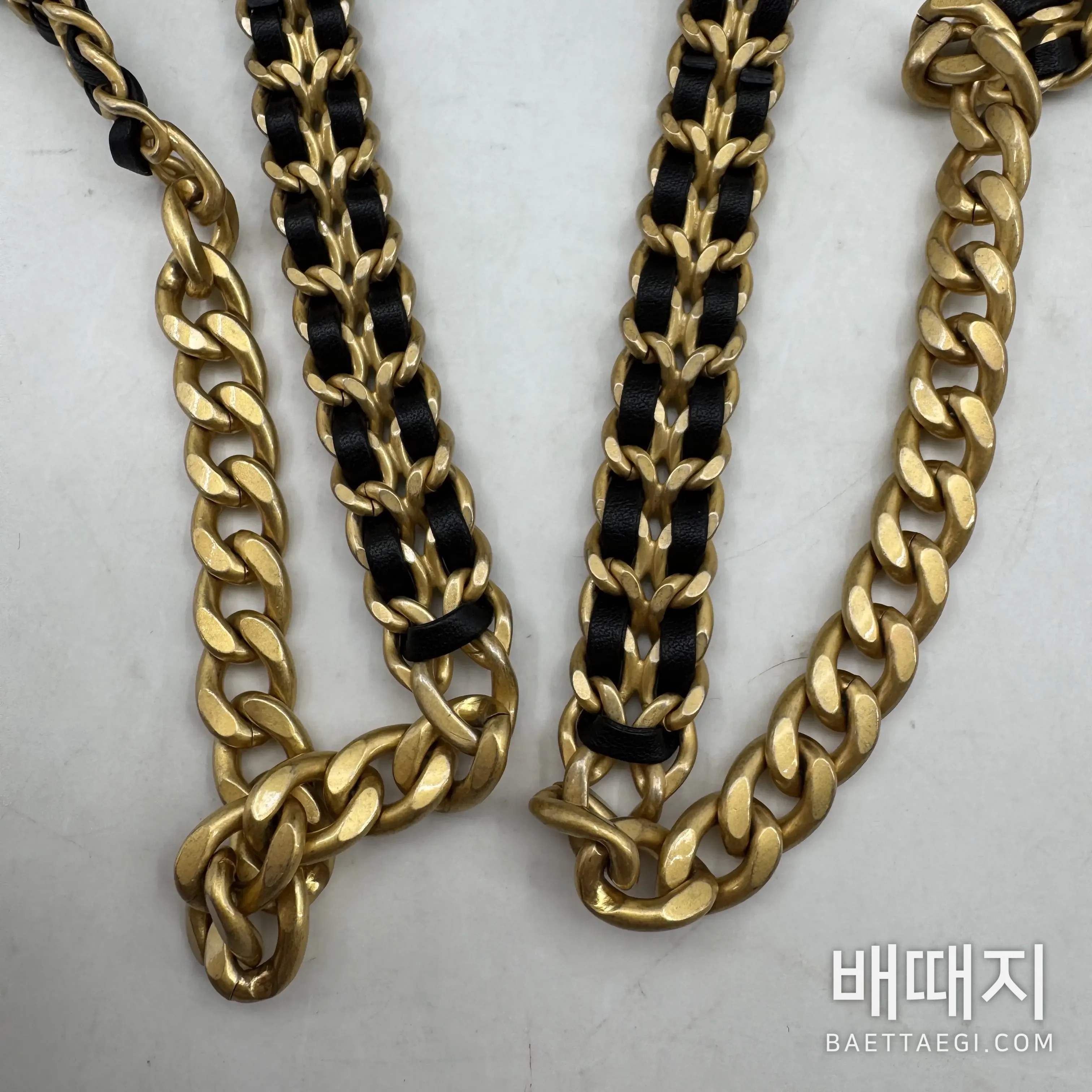 샤넬 리치 가죽 금장 하드웨어 미니 크로스백 AS3108 검수사진 12