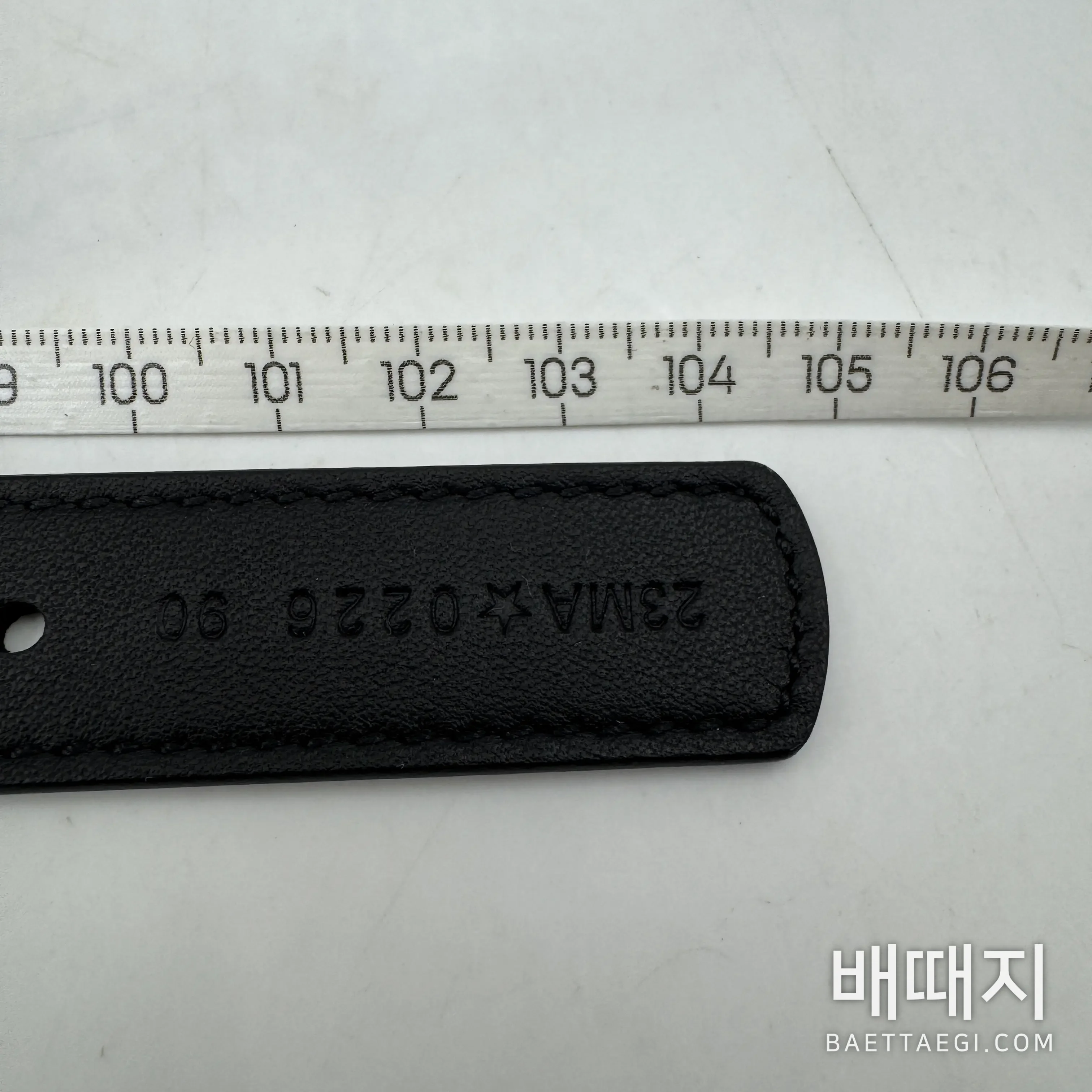 디올 아이콘 리버서블 소가죽 벨트 171471 검수사진 8