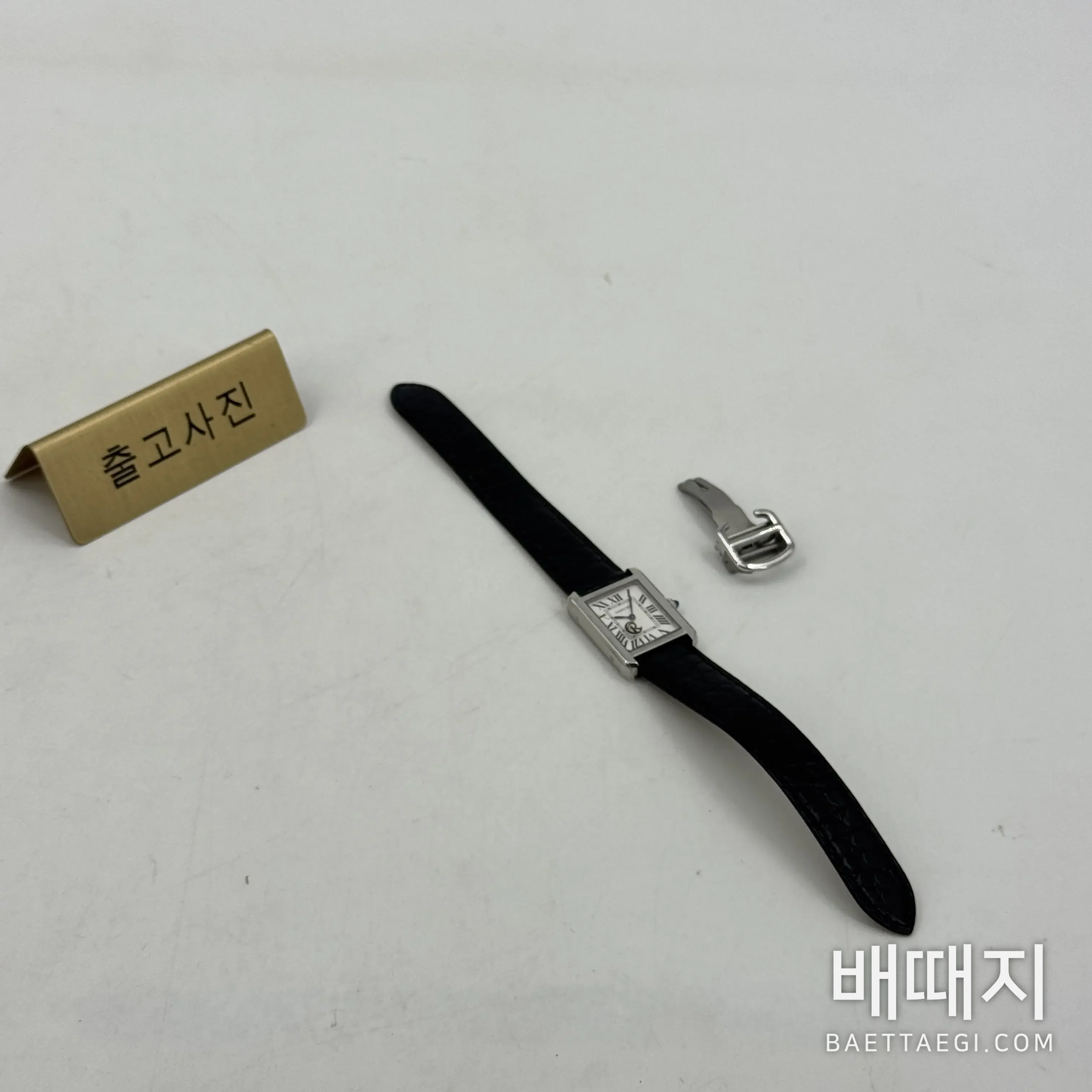 까르띠에 탱크 스퀘어 시계 남녀공용 검수사진 1