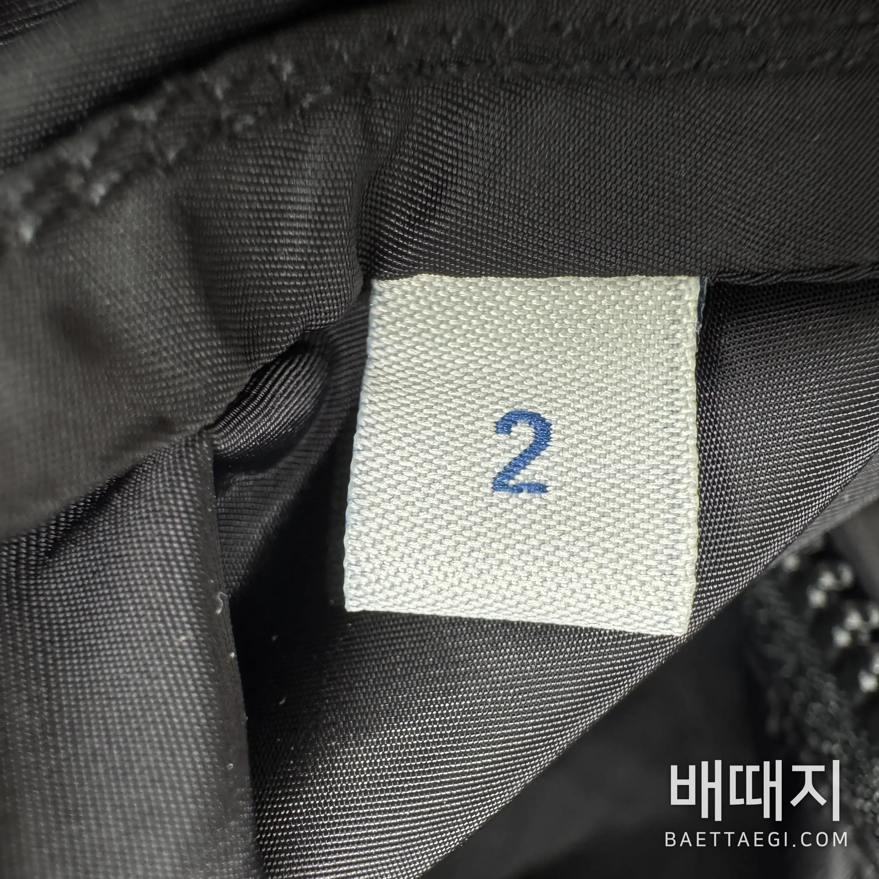 몽클레르 몽클레어 프리마지에디 크롭 윈드브레이커 자켓 150382 검수사진 12