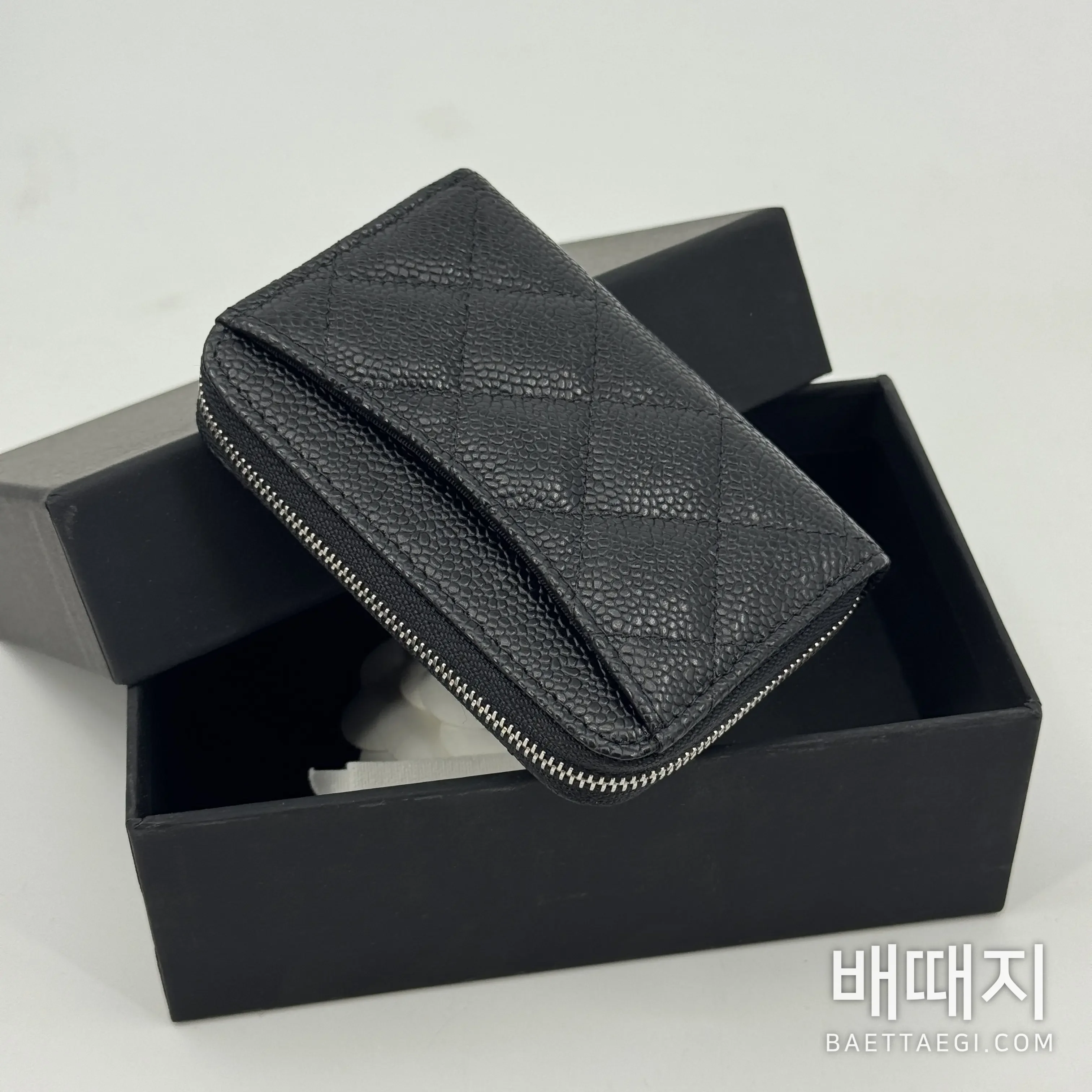 샤넬 캐비어 코인 지퍼 지갑 21771 검수사진 3