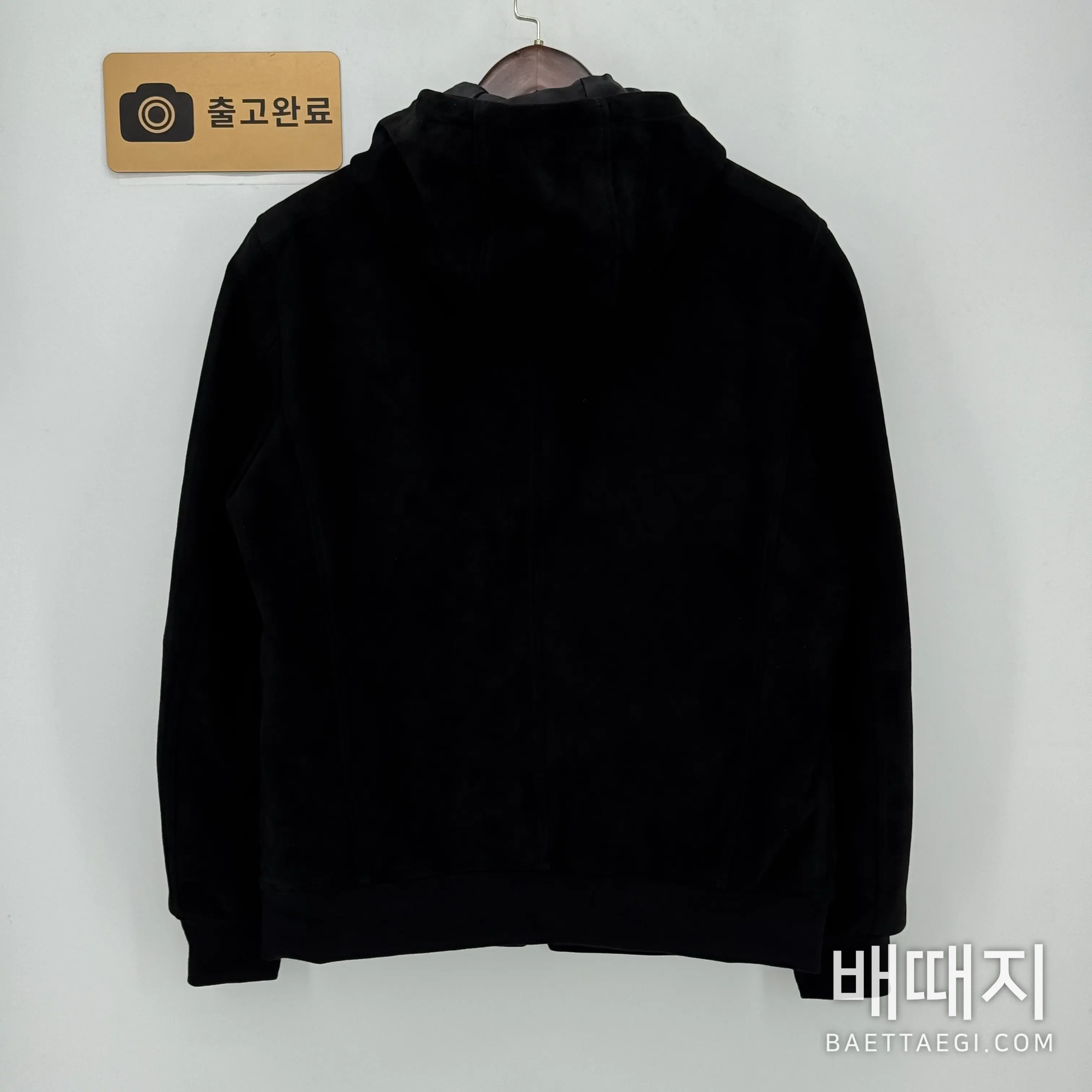 브루넬로쿠치넬리 스웨이드 램스킨 후드 자켓 검수사진 5