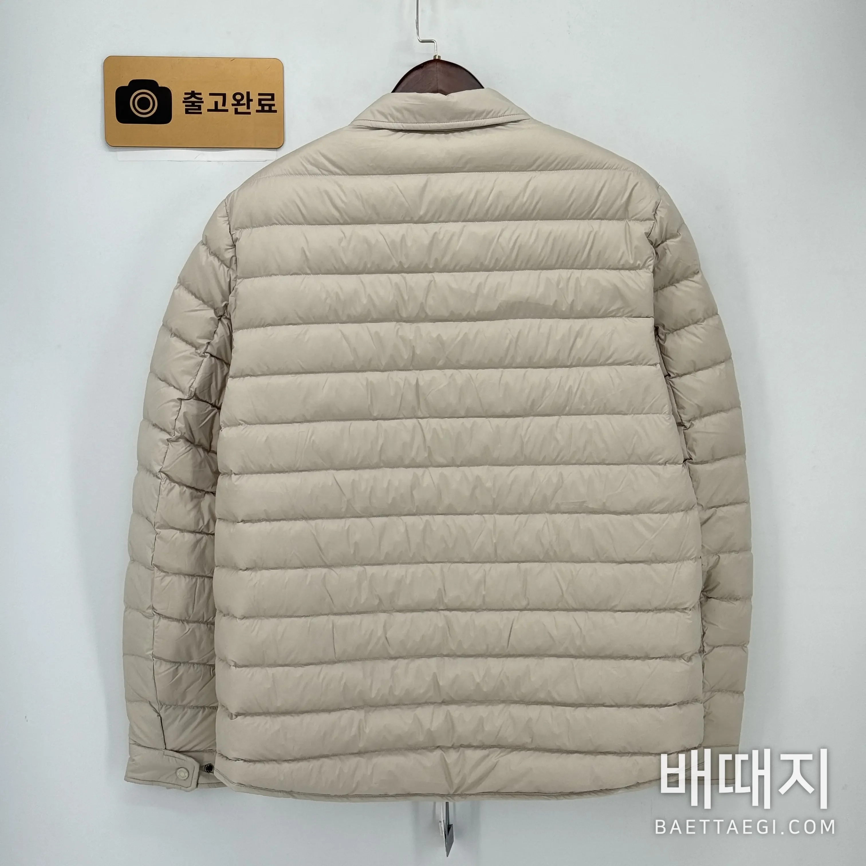 몽클레르 부르동 다운 셔츠 자켓 검수사진 5