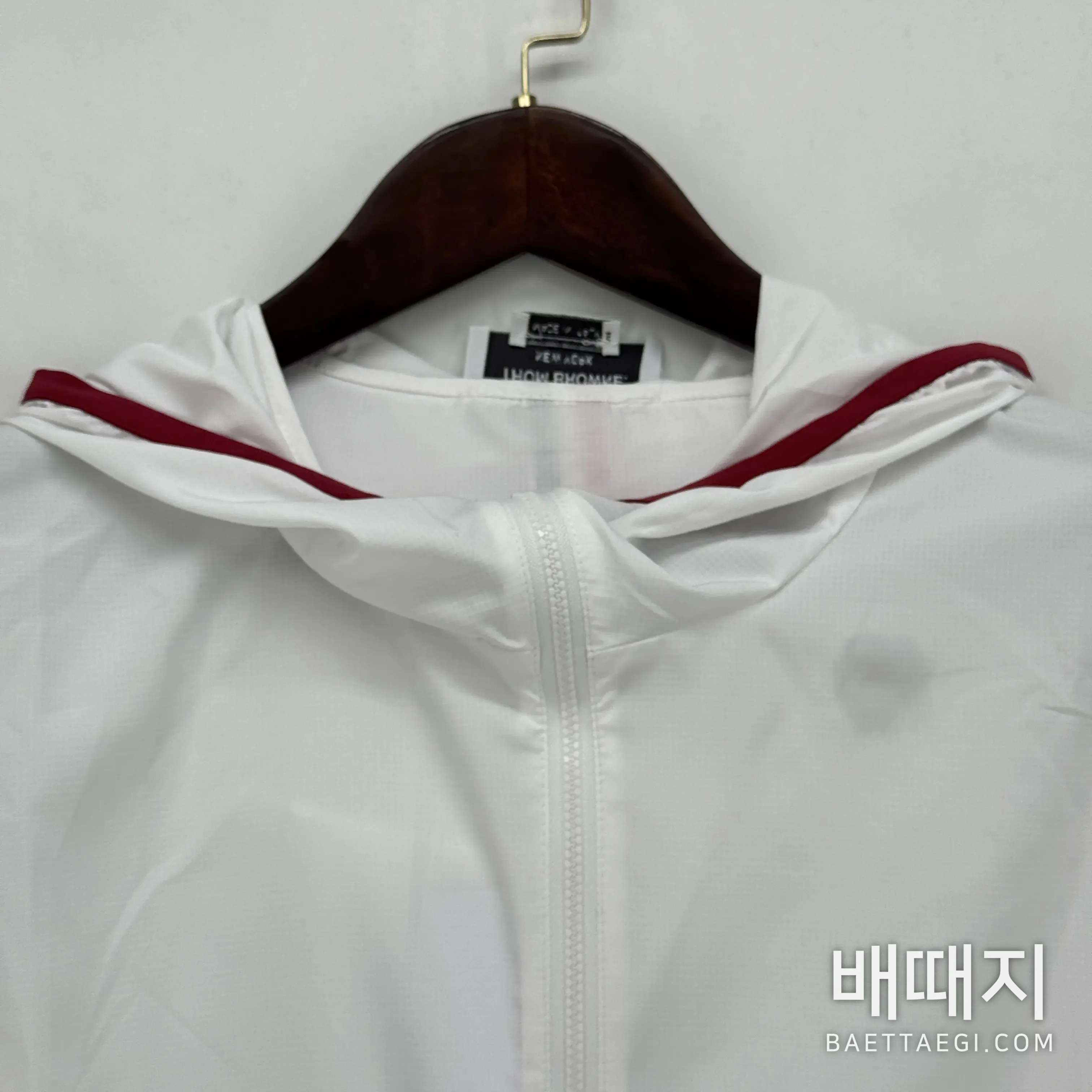 톰브라운 고밀도 체크 메시 4바 스트라이프 남성 자켓 검수사진 2