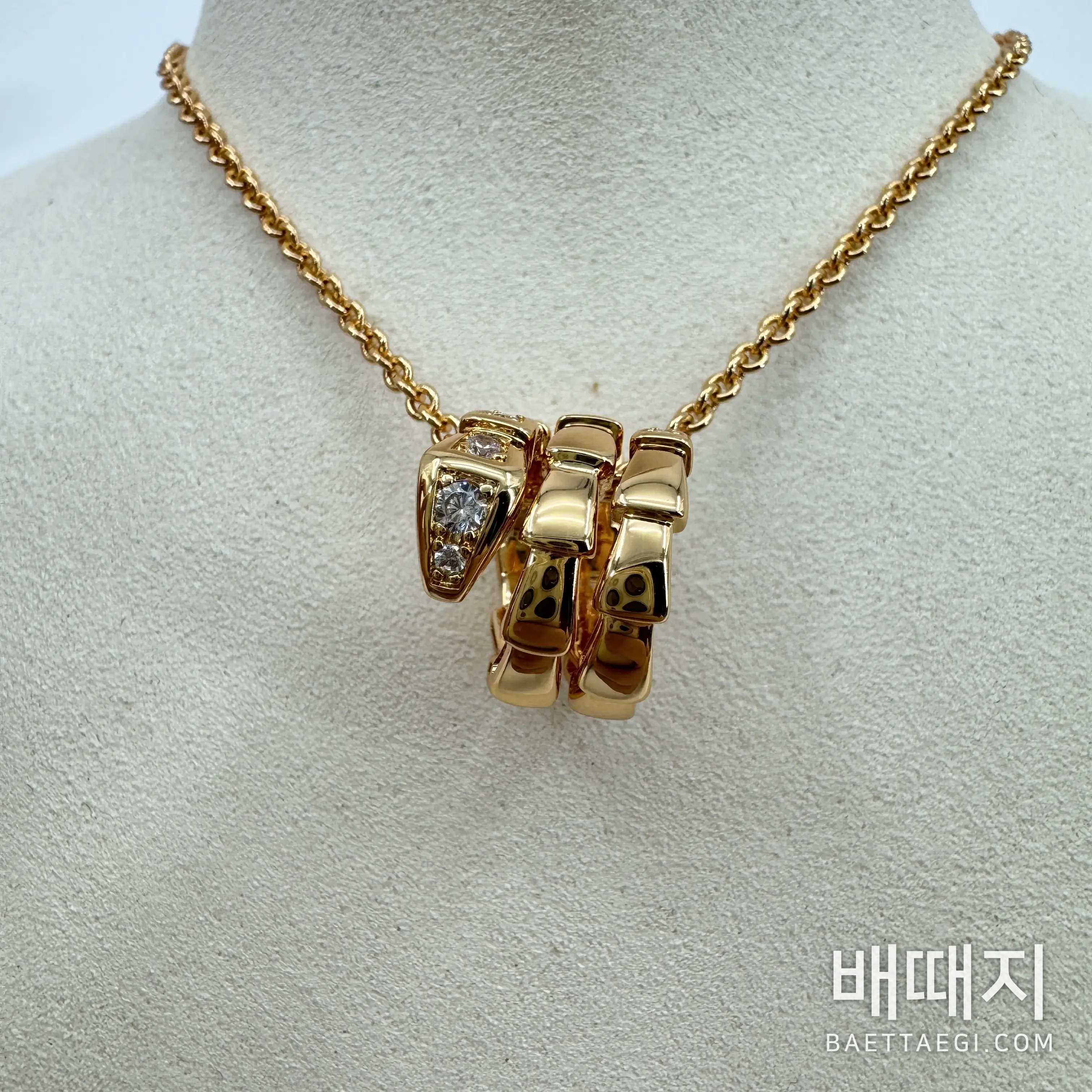 불가리 목걸이 64360 Bvlgari Necklace 검수사진 3
