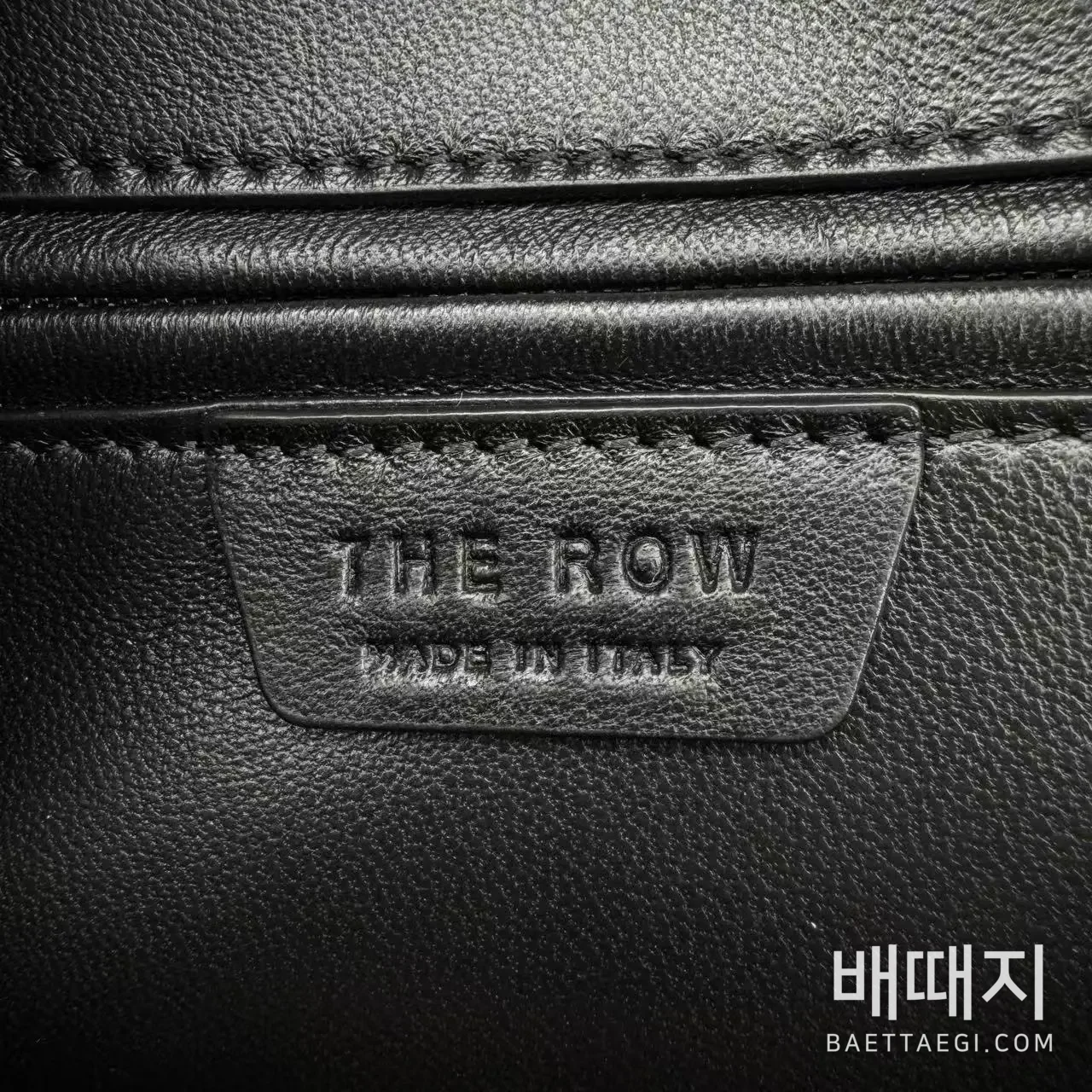 더로우 크레인 가죽 롱 핸들 가방 75486 검수사진 8