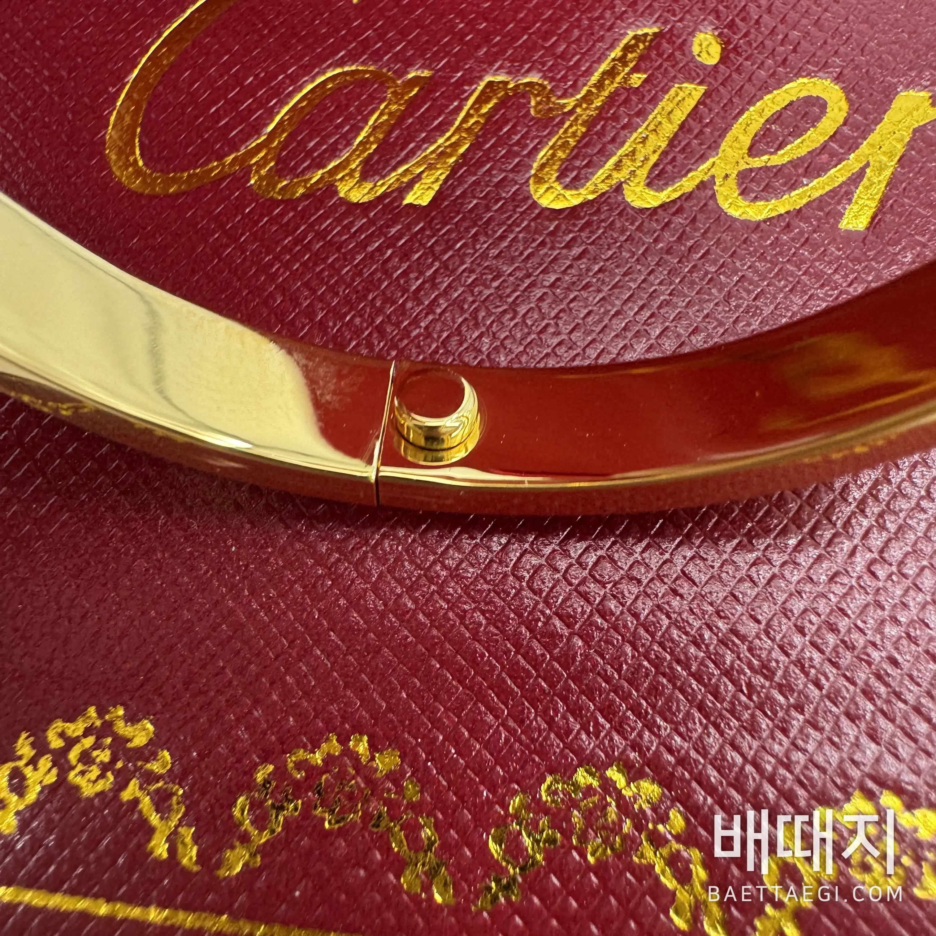까르띠에 팔찌 59567 Cartier Bracelet 검수사진 6