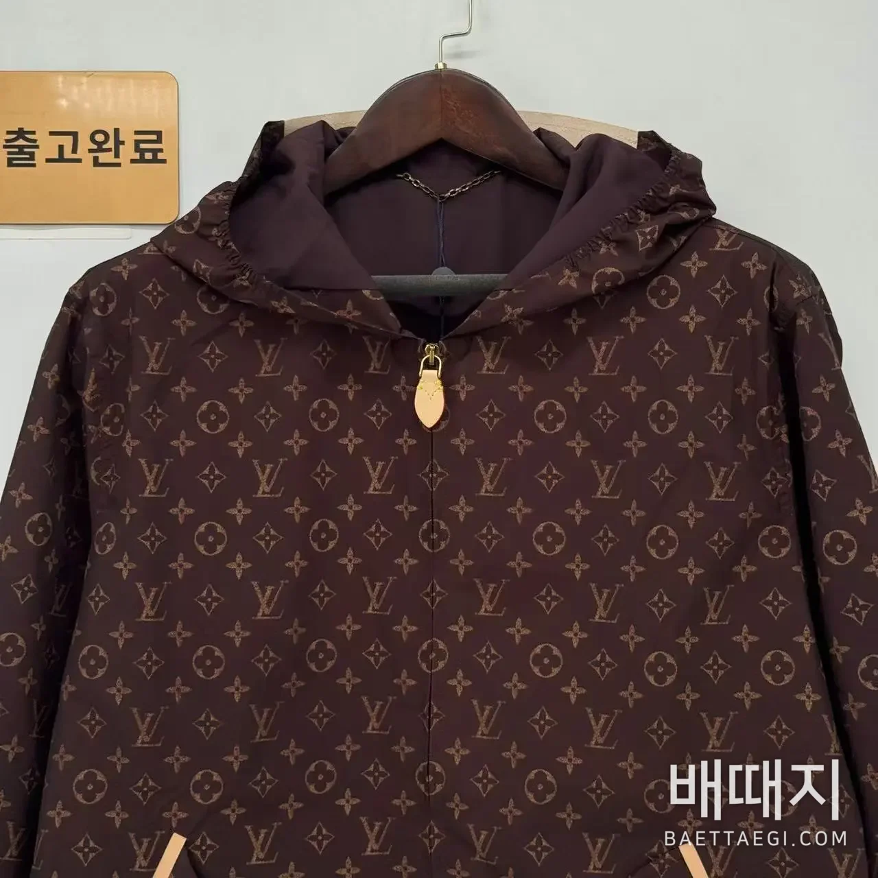 루이비통 LV 프린트 남성 자켓 검수사진 4