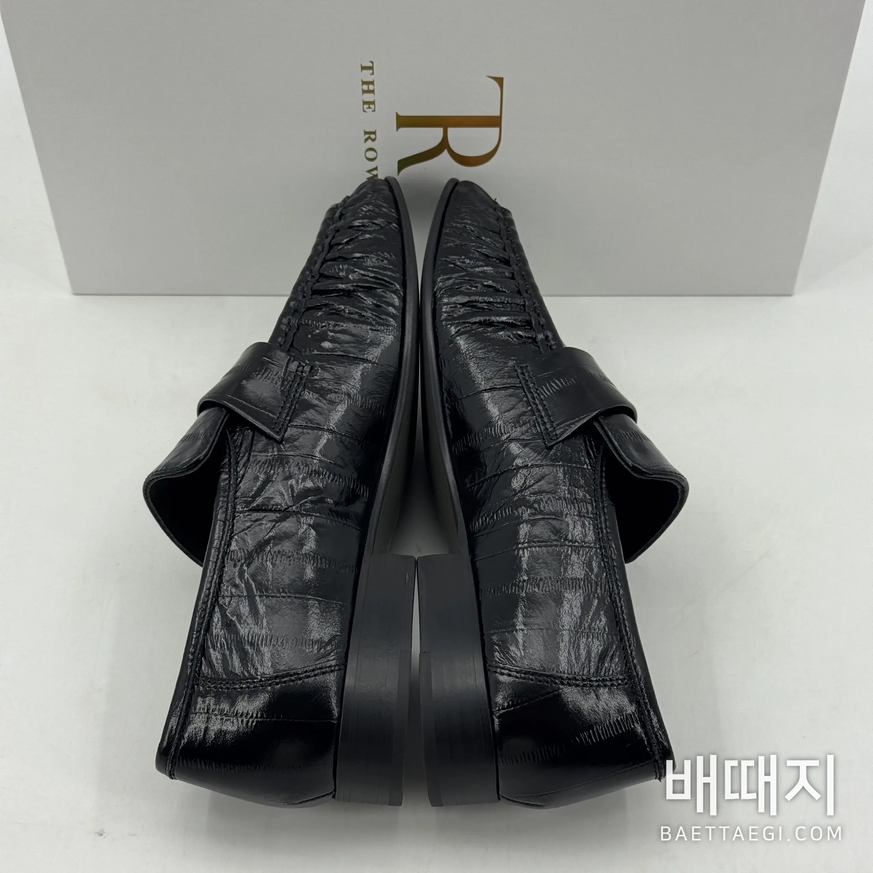 더로우 장어 무늬 양가죽 로퍼 검수사진 5