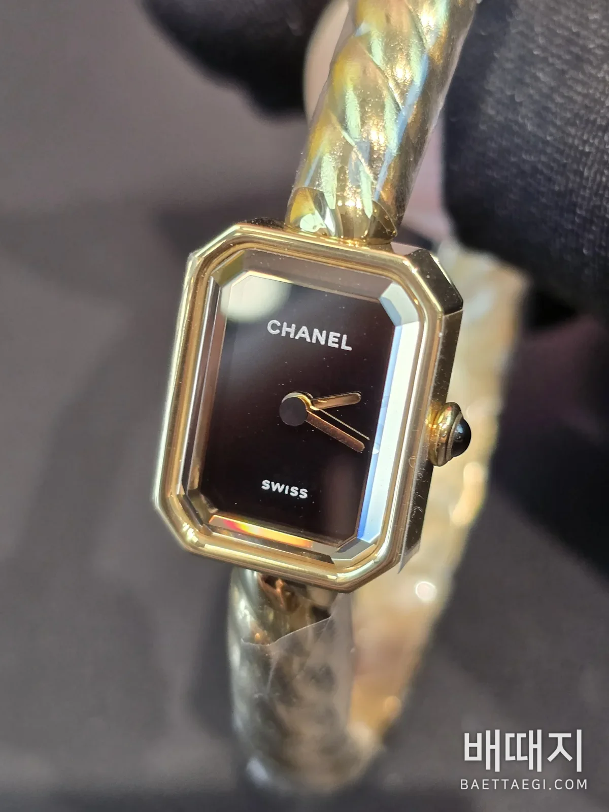 샤넬 프리미에르 갈롱 19.7x15.2mm 다이아 옵션 TF 공장 여성 시계 레플리카 44757 Chanel 검수사진 7