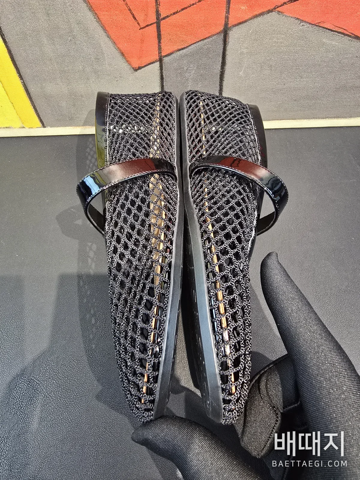 알라이아 신발 121355 Alaia Shoes 검수사진 16