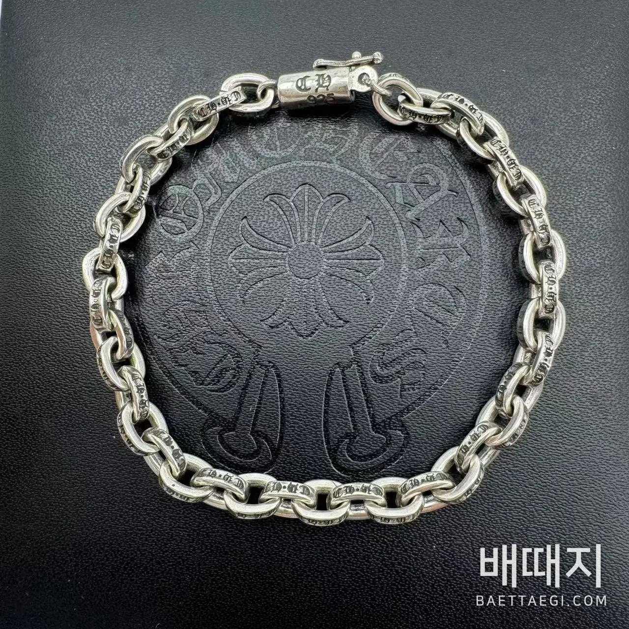 크롬하츠 CH 이니셜 팔찌 검수사진 3
