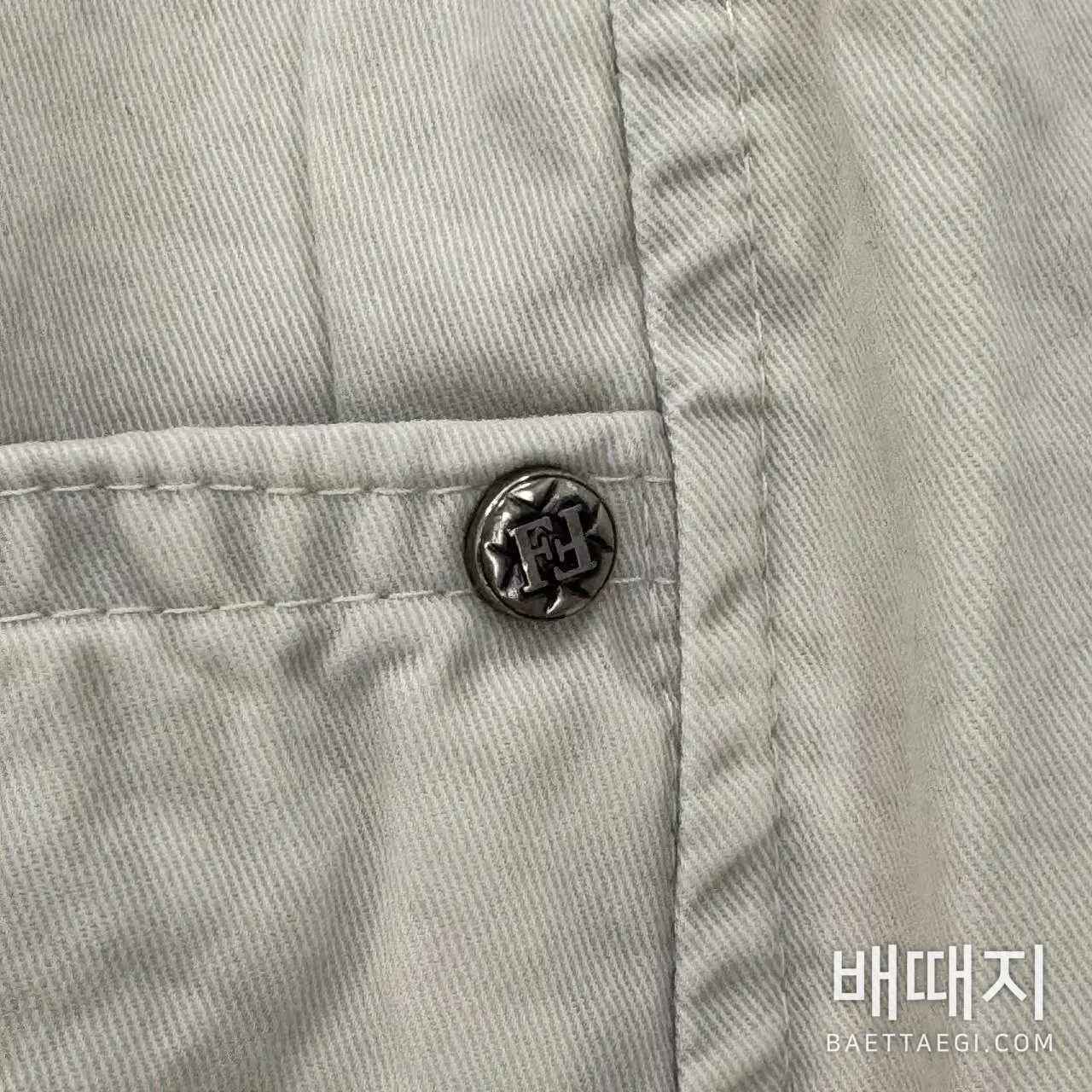 펜디 남성 캐주얼 바지 검수사진 4