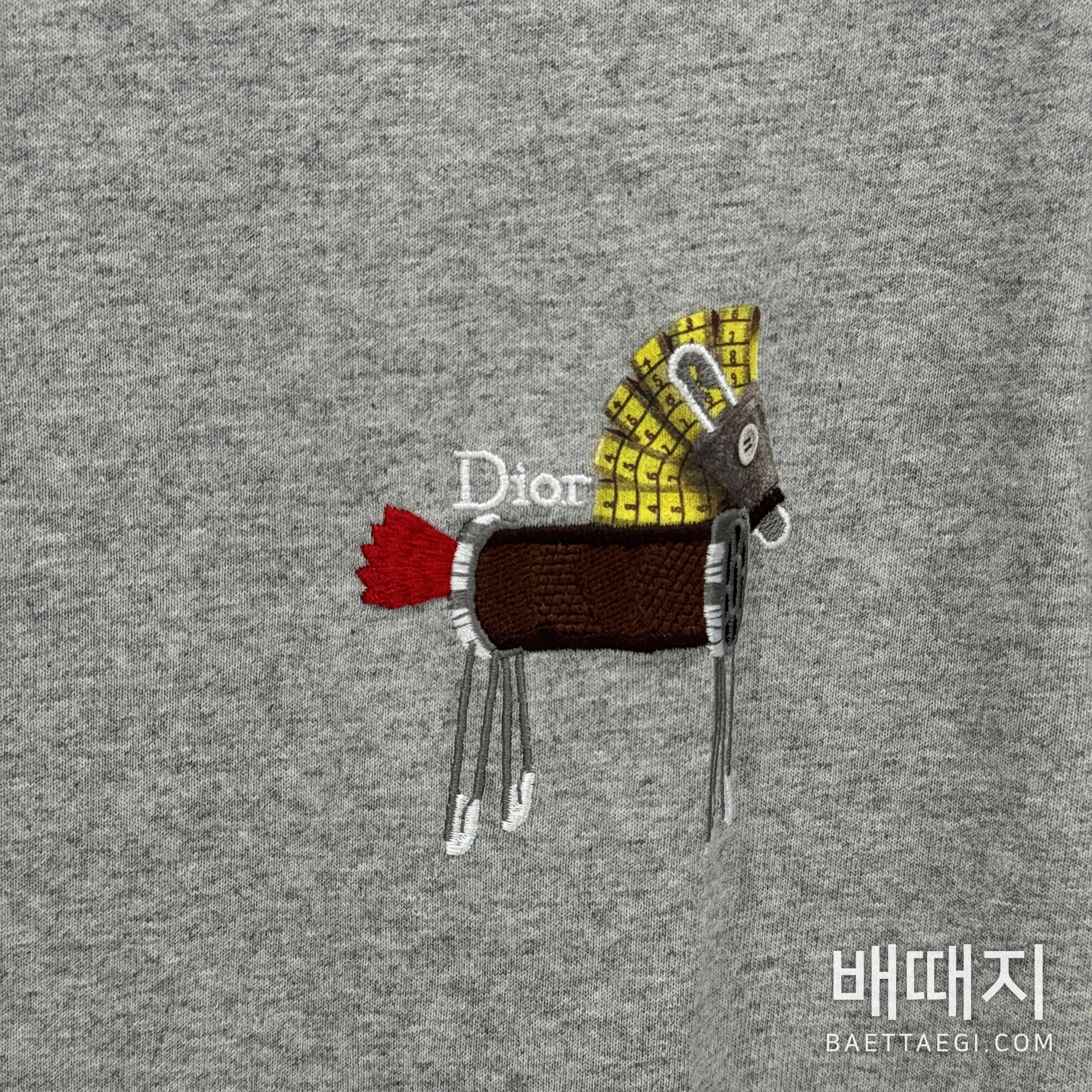 디올 반팔 검수사진 4