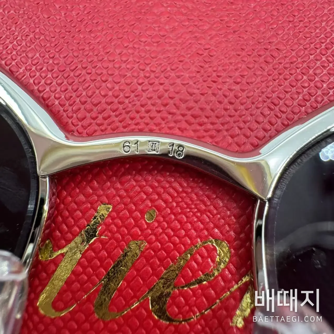 까르띠에 썬글라스 검수사진 6