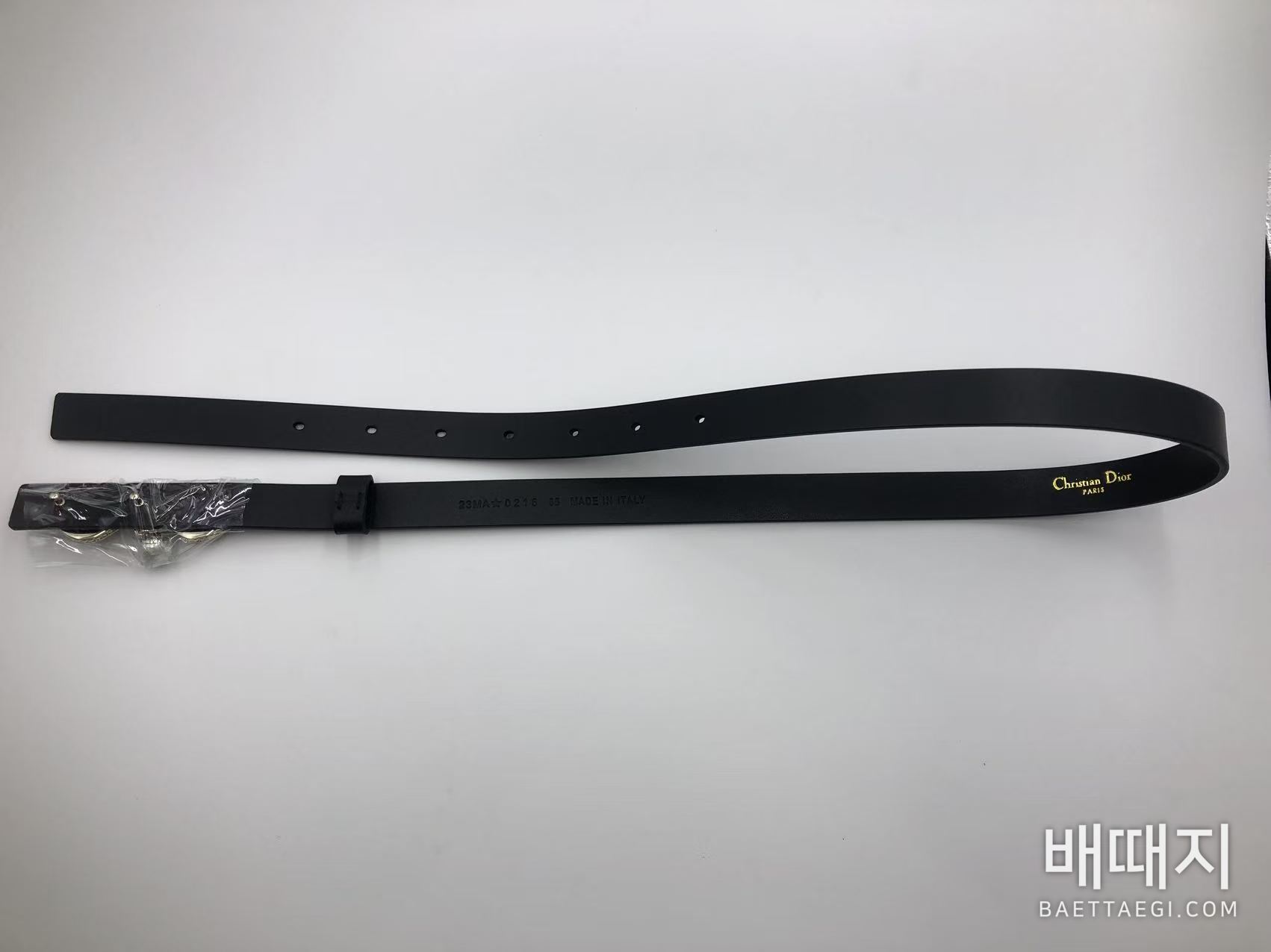 디올 크리스털 장식 가죽 벨트 171883 검수사진 10