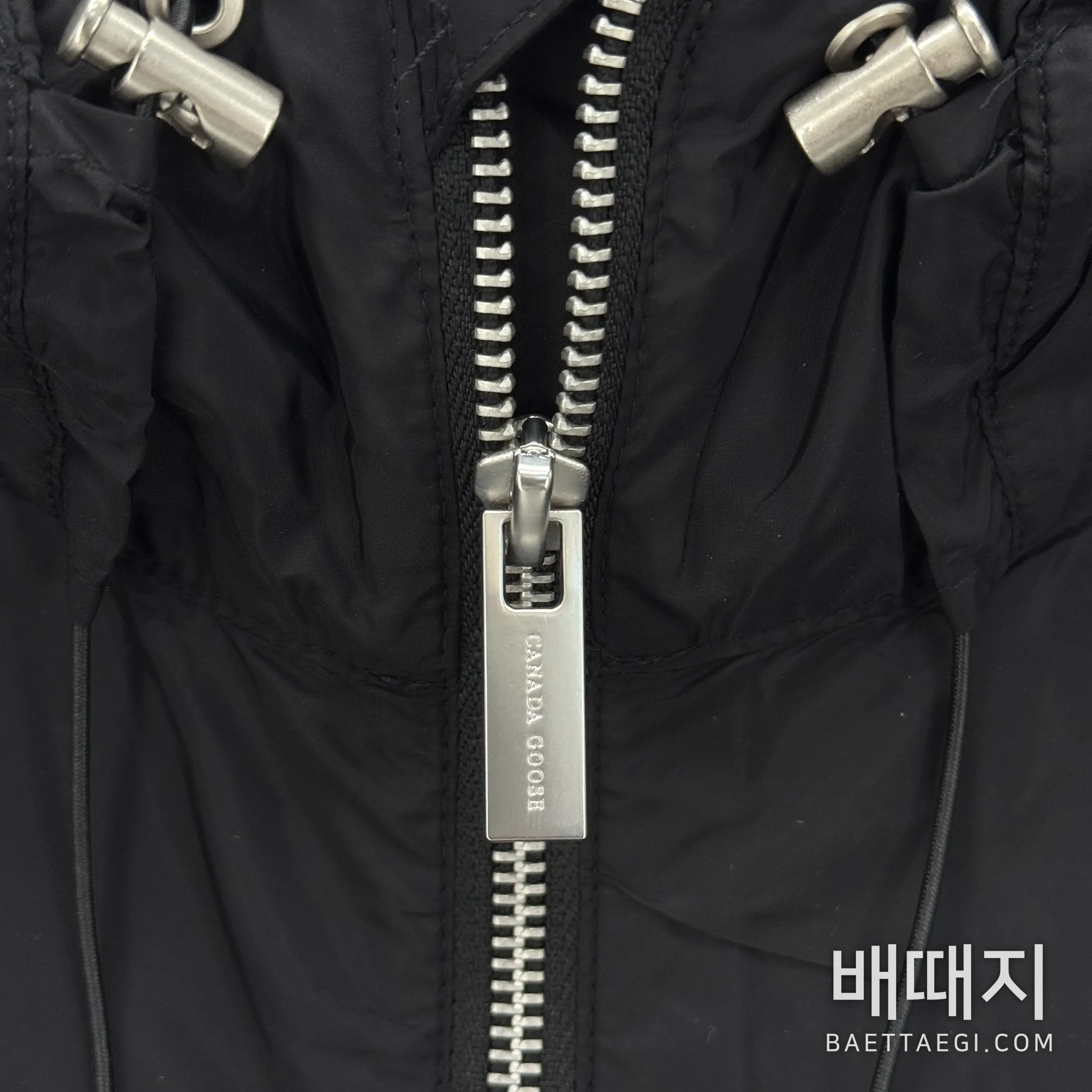 캐나다구스 후드 방풍 자켓 검수사진 3