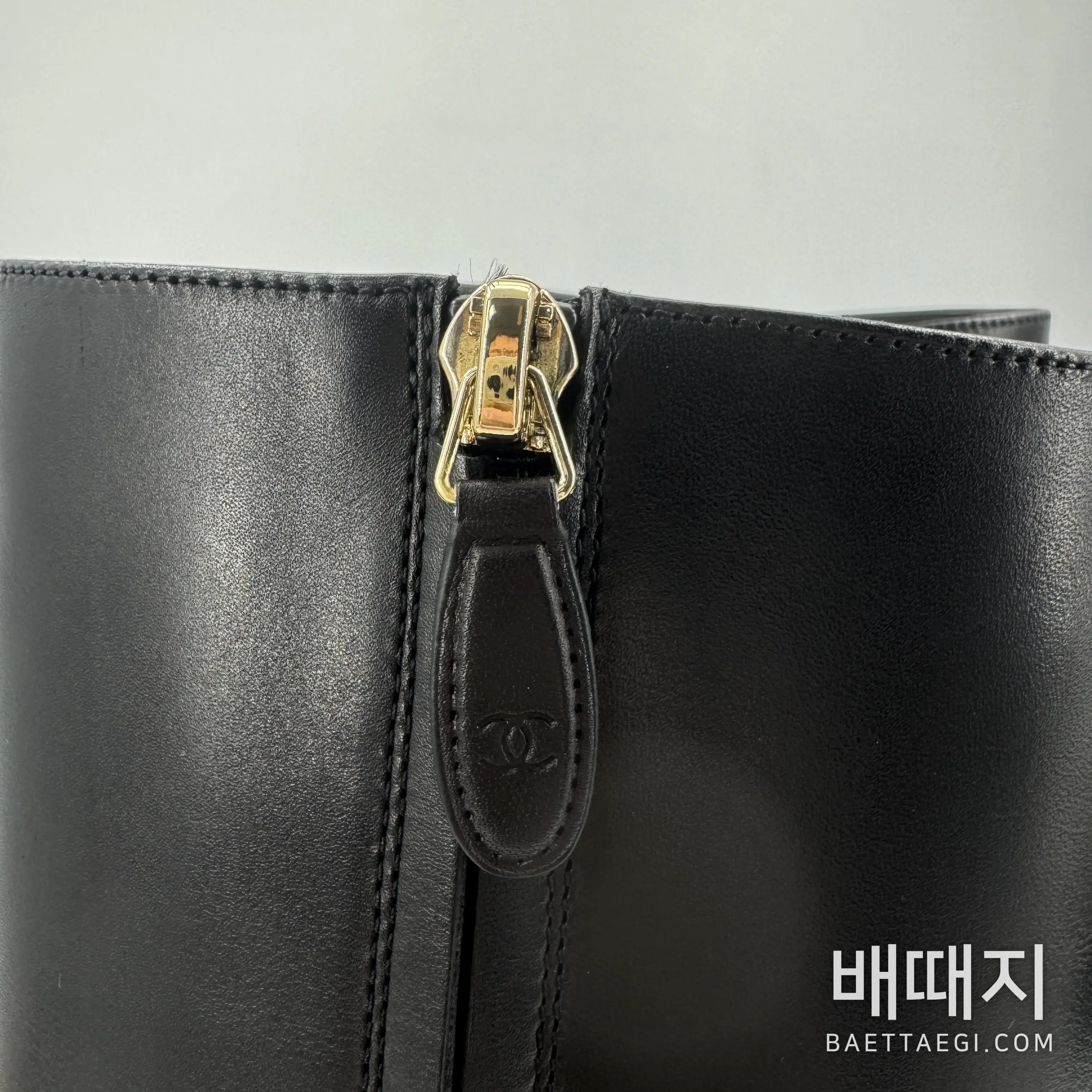 샤넬 부츠 가죽 체인 스트랩 187146 검수사진 6