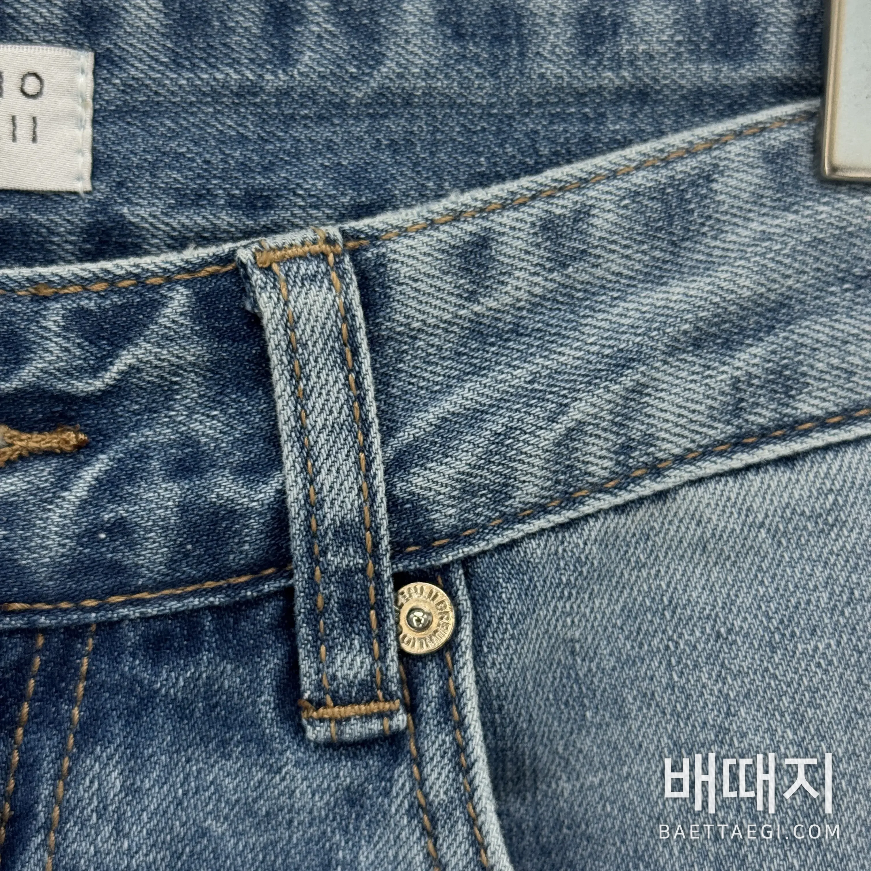브루넬로쿠치넬리 남성 스트레치 데님 바지 검수사진 2