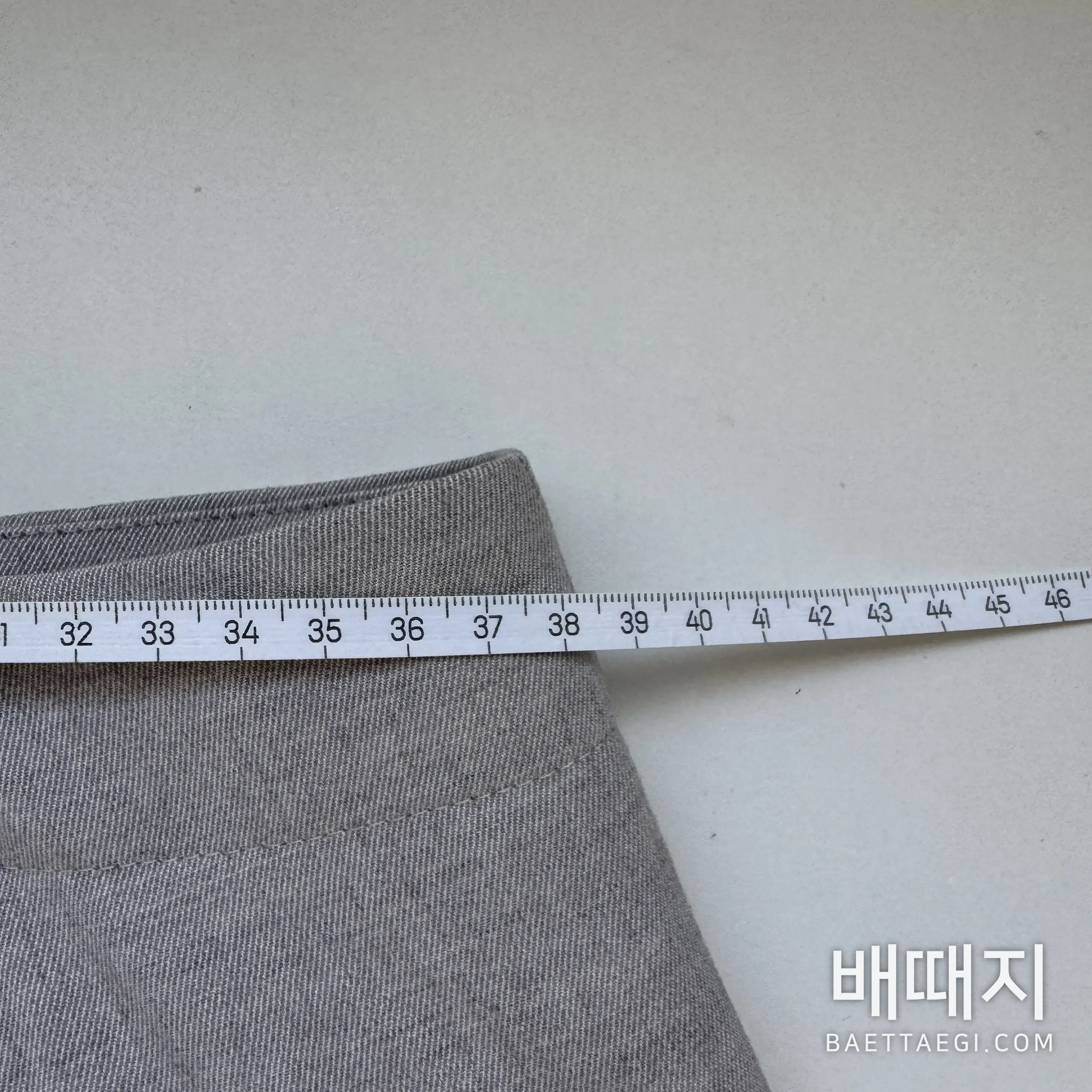 디올 골드 버튼 사이드 슬릿 A라인 미디 스커트 155967 검수사진 8