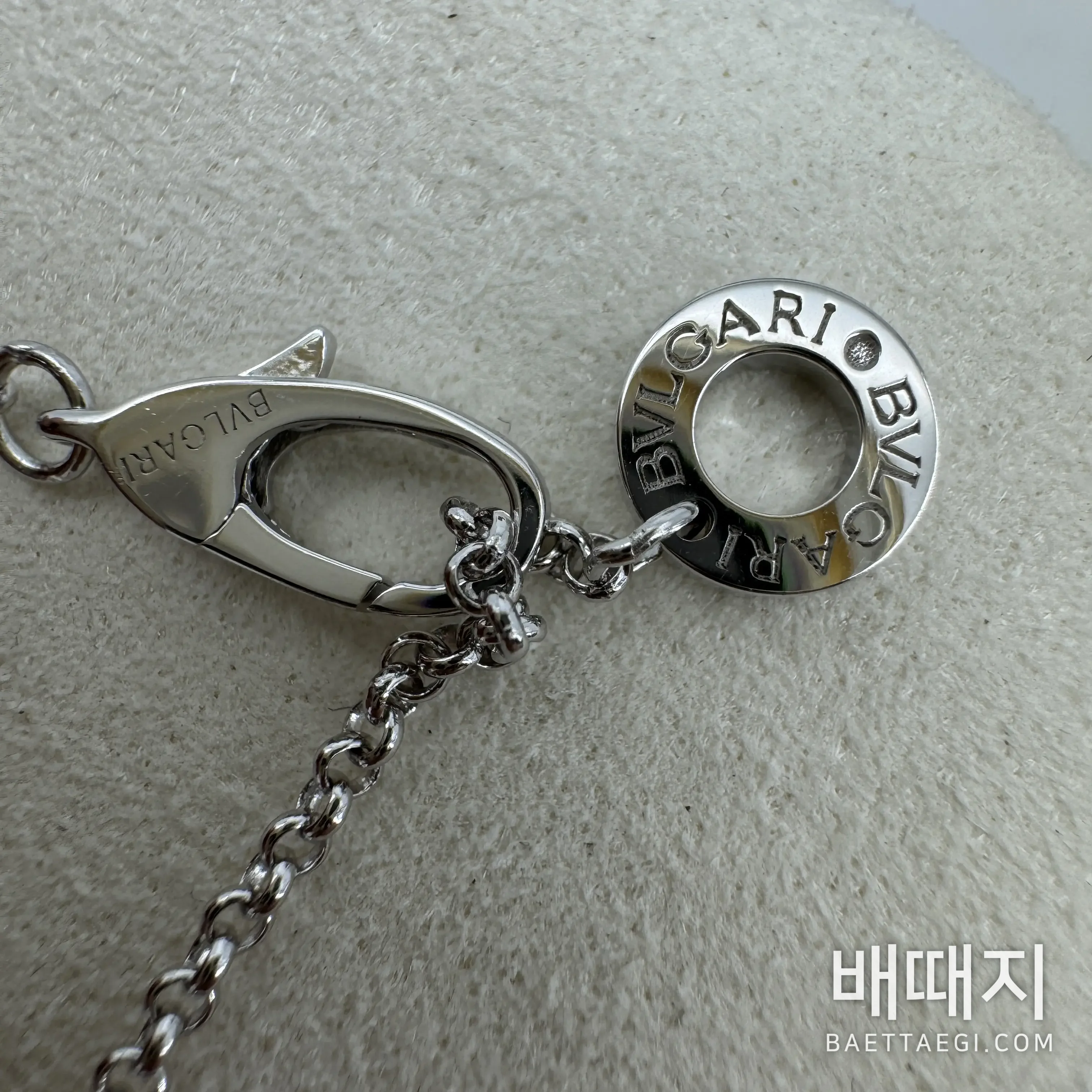 불가리 B.zero 1 다이아몬드 장식 목걸이 178598 검수사진 7