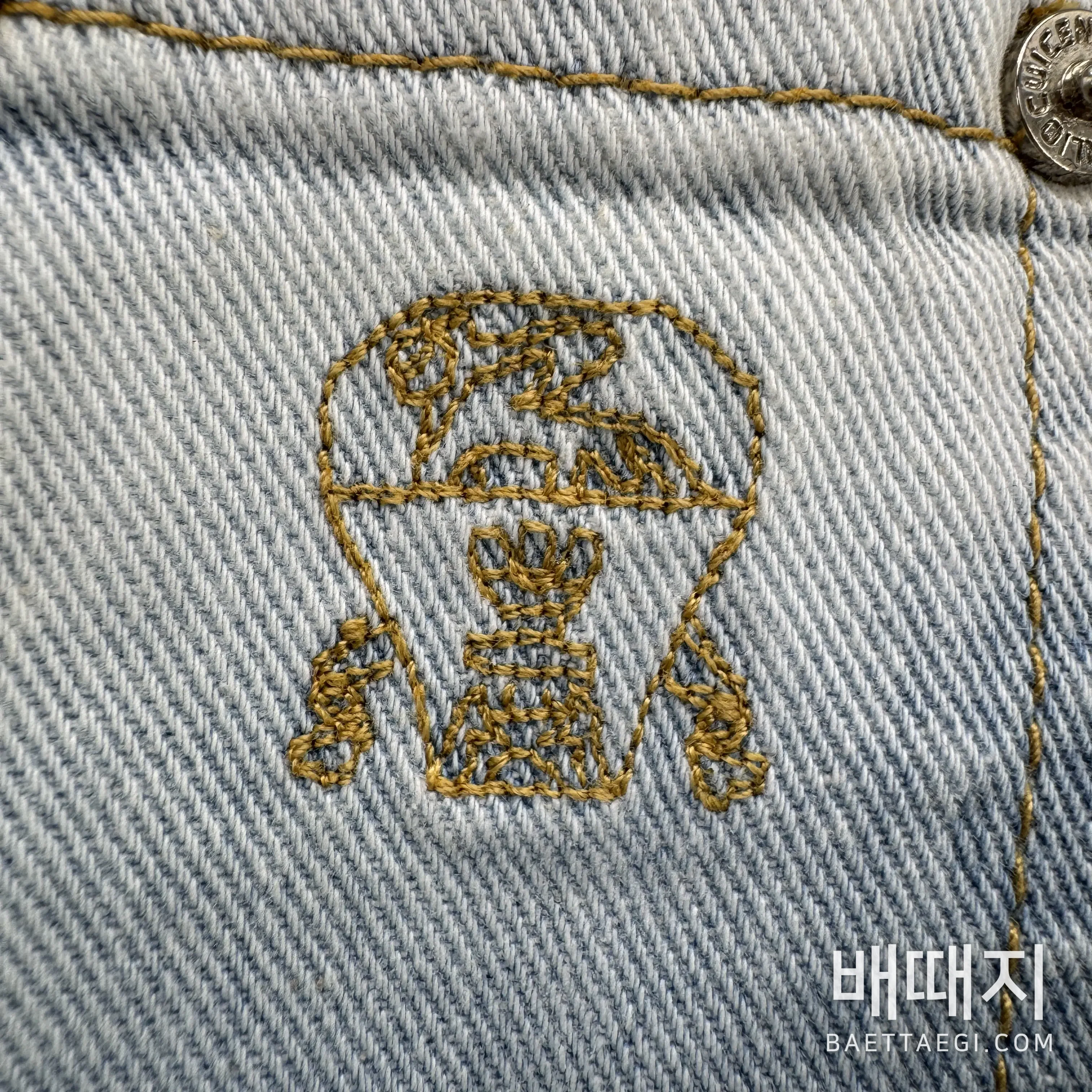 브루넬로쿠치넬리 데님 스트레치 남성 바지 검수사진 5