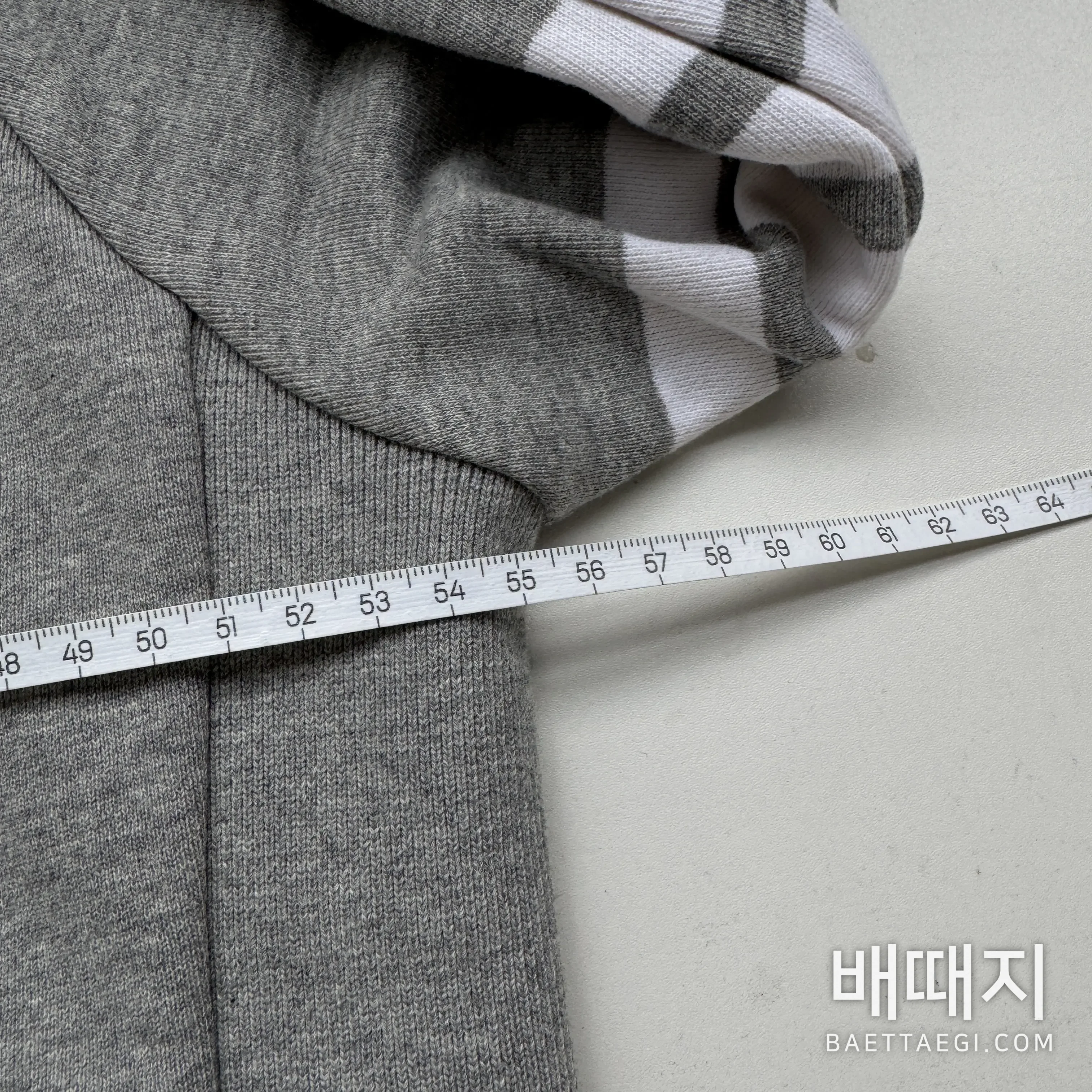 톰브라운 후드 세트 검수사진 7