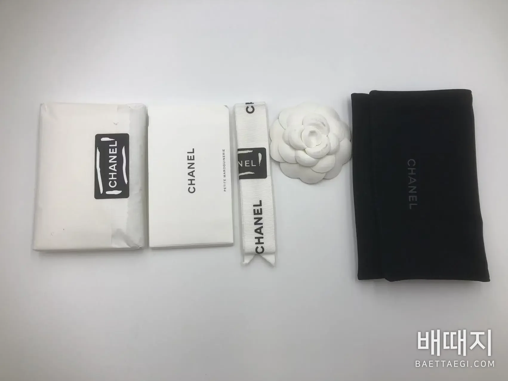 샤넬 크로커다일 엠보싱 카드홀더 지갑 검수사진 3