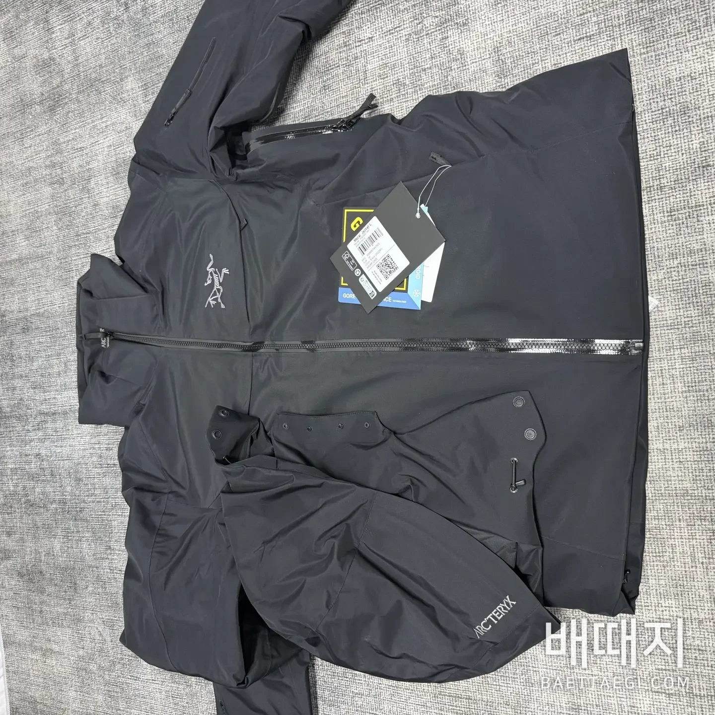 아크테릭스 [TZ] 마카이 자켓 블랙 200137 Arc'teryx Macai Jacket Black 검수사진 1